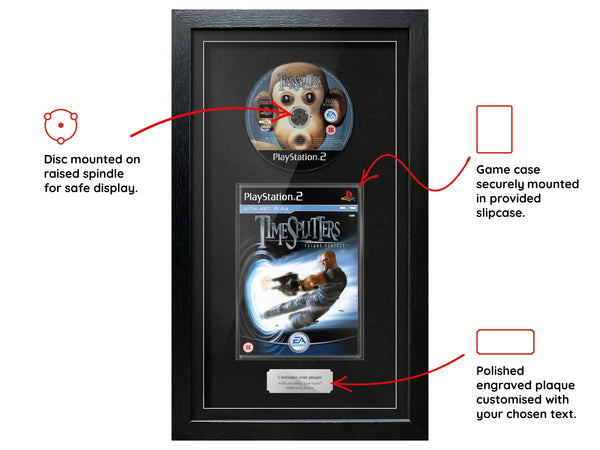 Timesplitters: Future Perfect (PS2) Exhibition Range Framed Game - Frame-A-Game