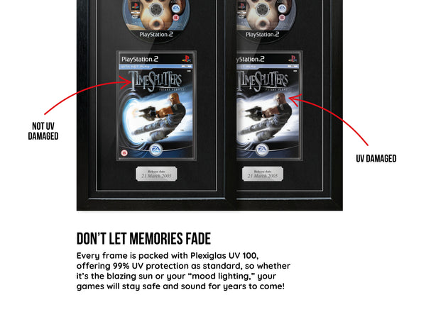 Timesplitters: Future Perfect (PS2) Exhibition Range Framed Game - Frame-A-Game