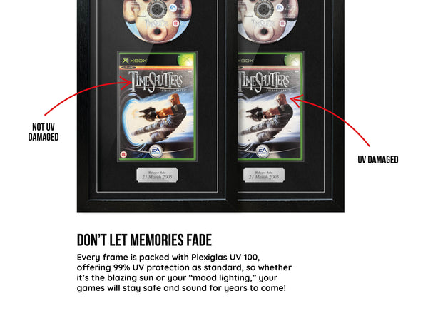 Timesplitters: Future Perfect (Xbox) Exhibition Range Framed Game - Frame-A-Game