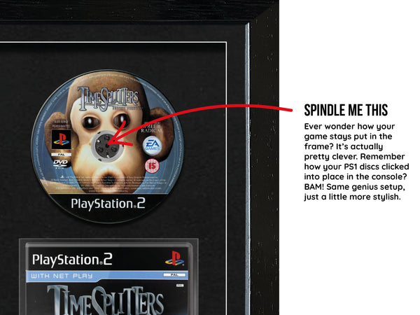 The Timesplitters Trilogy (PS2) Exhibition Range Framed Games - Frame-A-Game