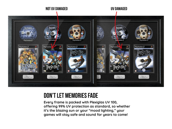 The Timesplitters Trilogy (PS2) Exhibition Range Framed Games - Frame-A-Game