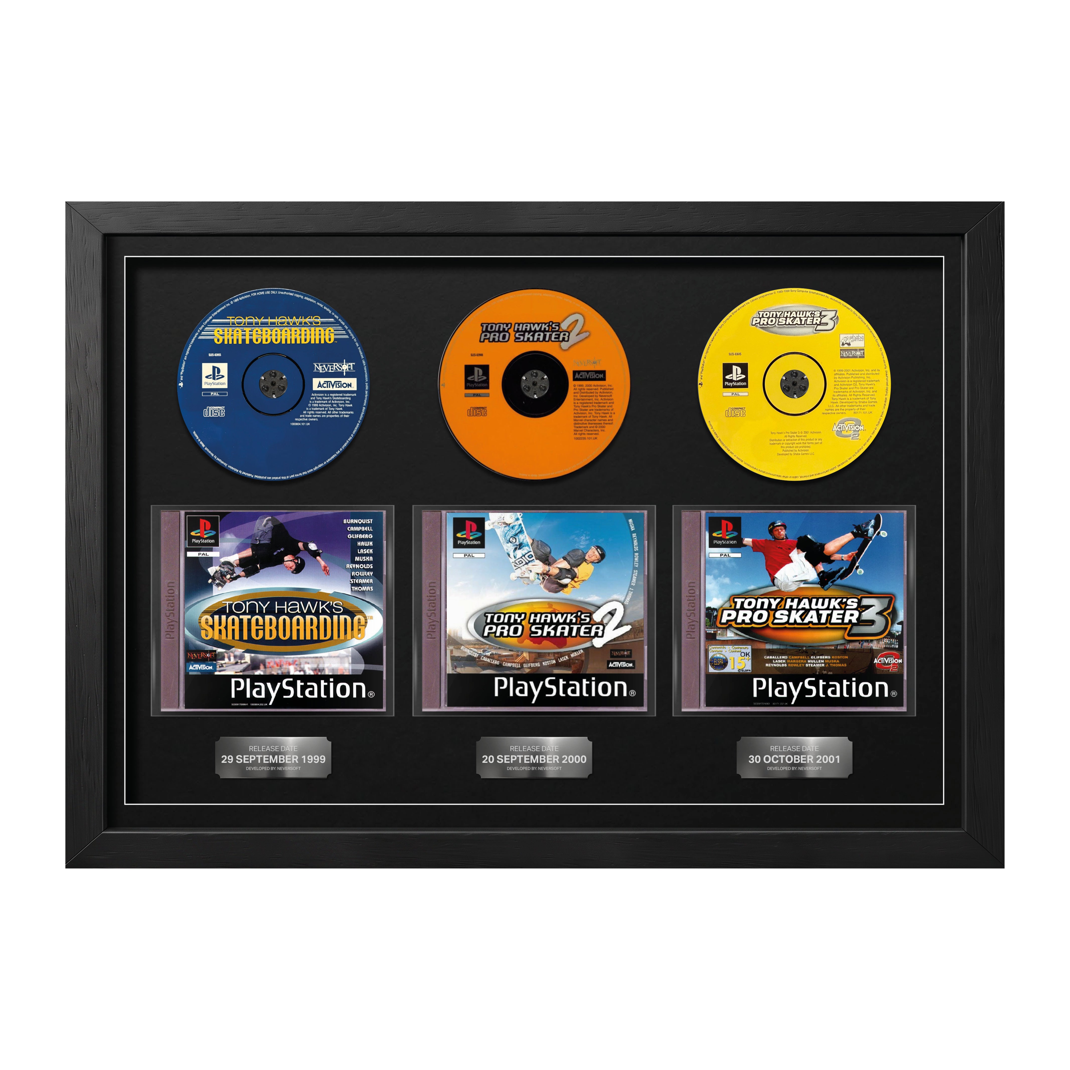 La trilogie Grand Theft Auto (PS2) - Jeux encadrés de la gamme Exhibition 