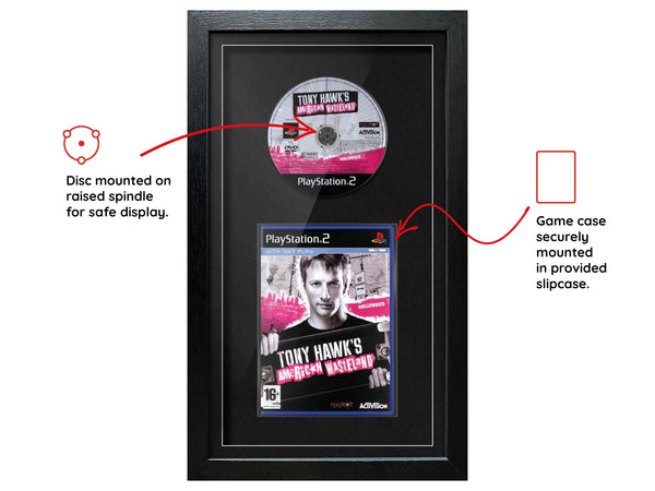 Tony Hawk's American Wasteland (PS2) Exhibition Range Framed Game - Frame-A-Game