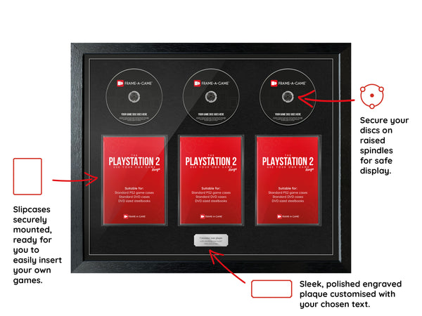 Use Your Own Games Trilogy (PlayStation) Exhibition Range Frame - Frame-A-Game