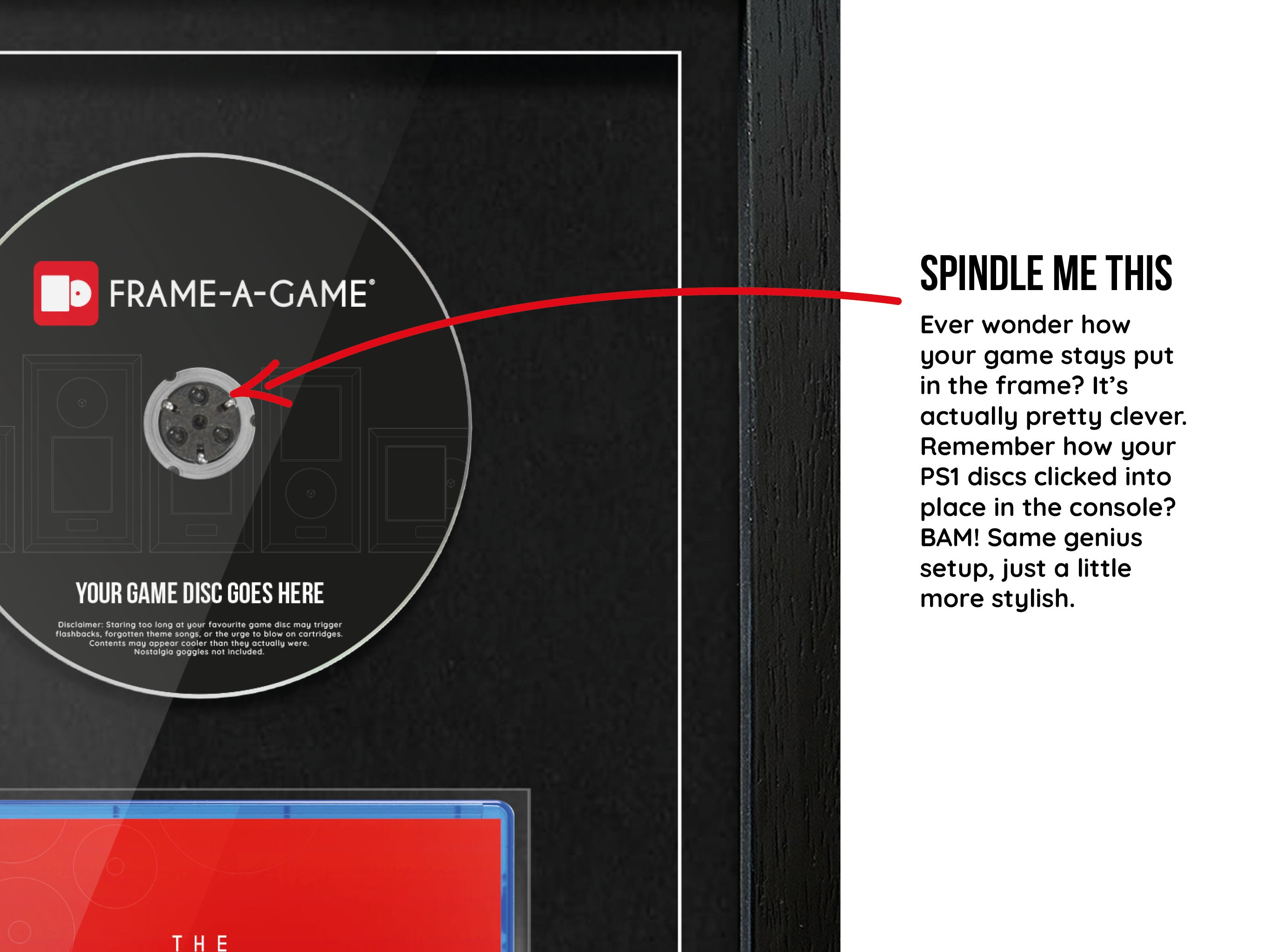 Use Your Own Games Trilogy (PlayStation) Exhibition Range Frame - Frame-A-Game