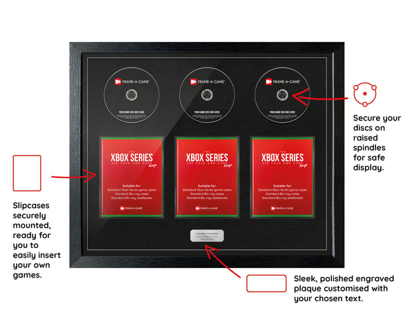Use Your Own Games Trilogy (Xbox) Exhibition Range Frame - Frame-A-Game