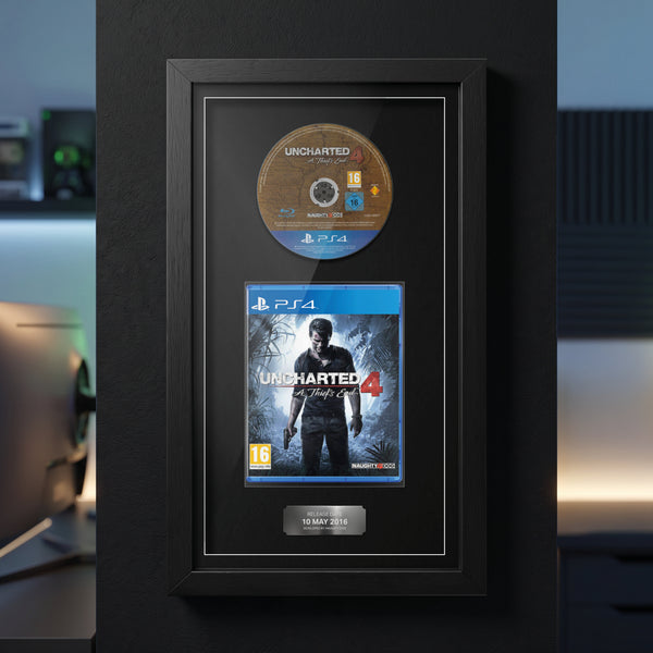 Uncharted 4 : A Thief's End (PS4) Jeu encadré de la gamme Exhibition Range
