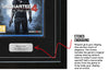 Uncharted 4: A Thief's End (PS4) Exhibition Range Framed Game - Frame-A-Game