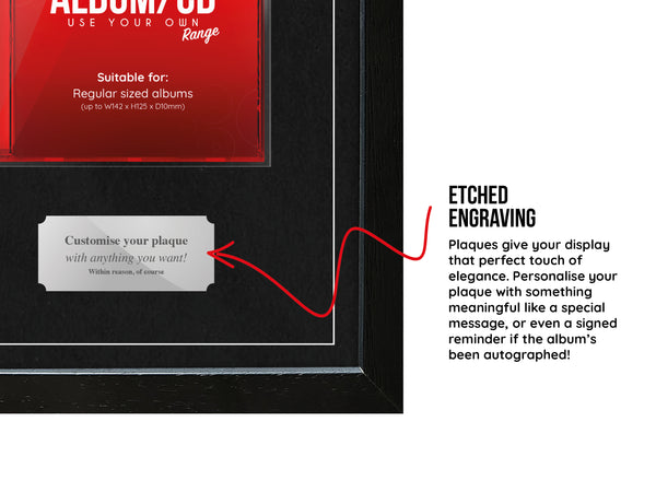 Use Your Own Album (CD) Exhibition Range Frame - Frame-A-Game