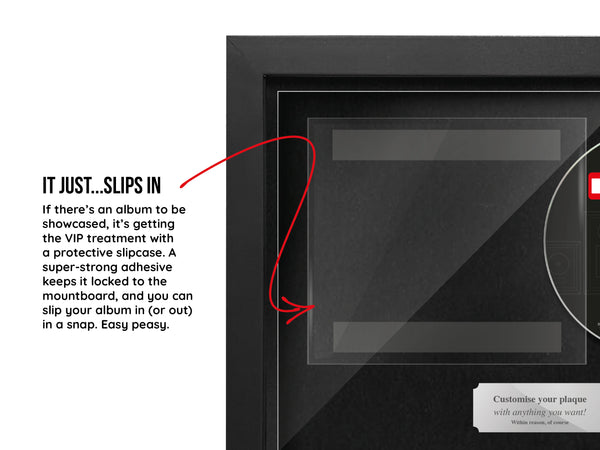 Use Your Own Album (CD) Display Case Range Frame - Frame-A-Game