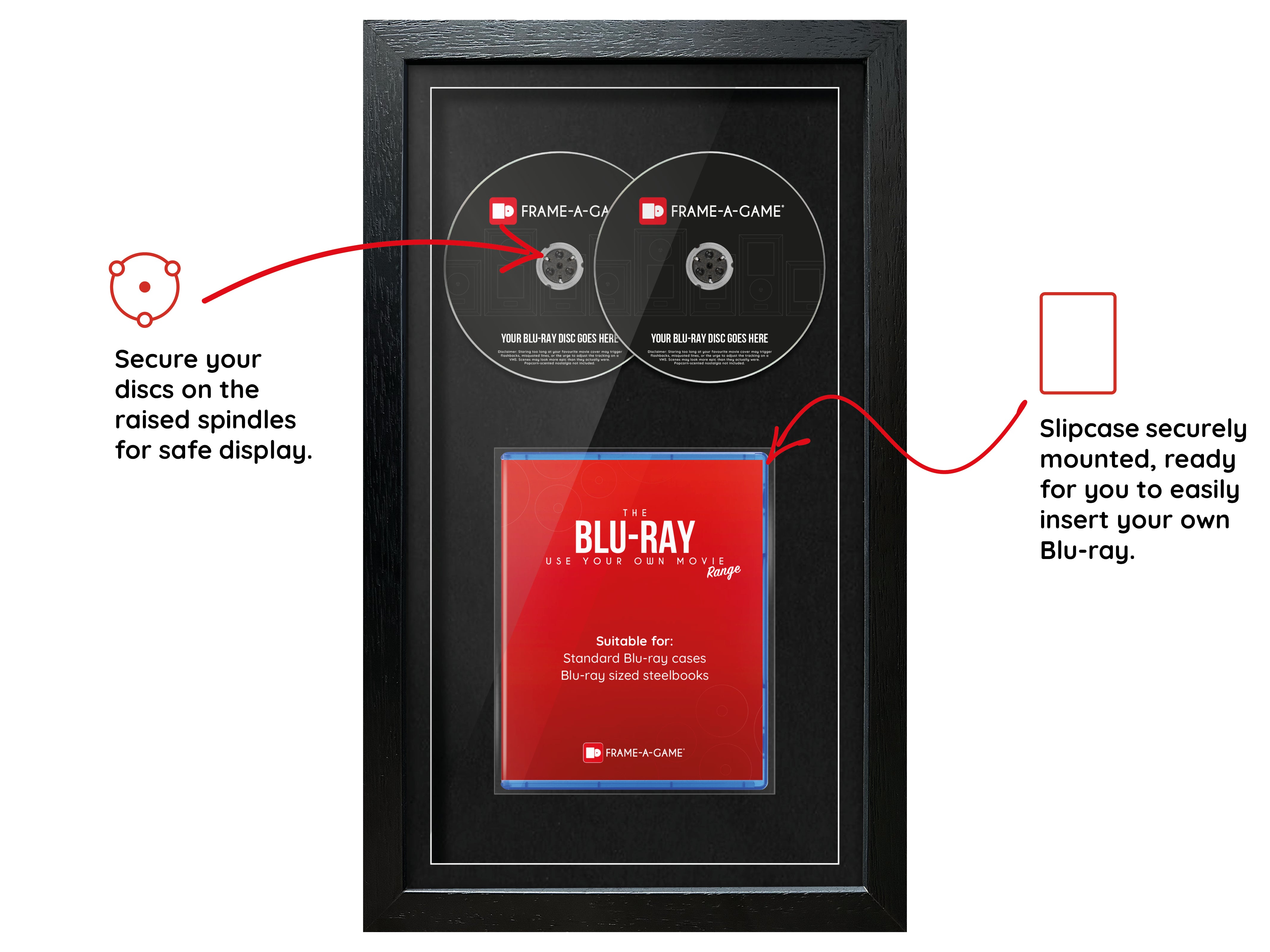 Use Your Own Movie (Blu-ray) Exhibition Range Frame - Frame-A-Game
