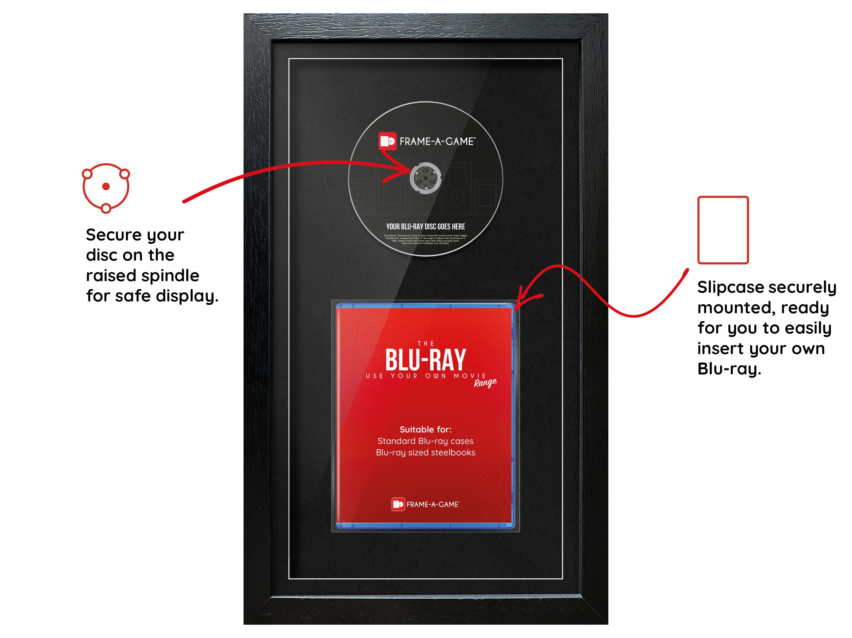 Use Your Own Movie (Blu-ray) Exhibition Range Frame - Frame-A-Game