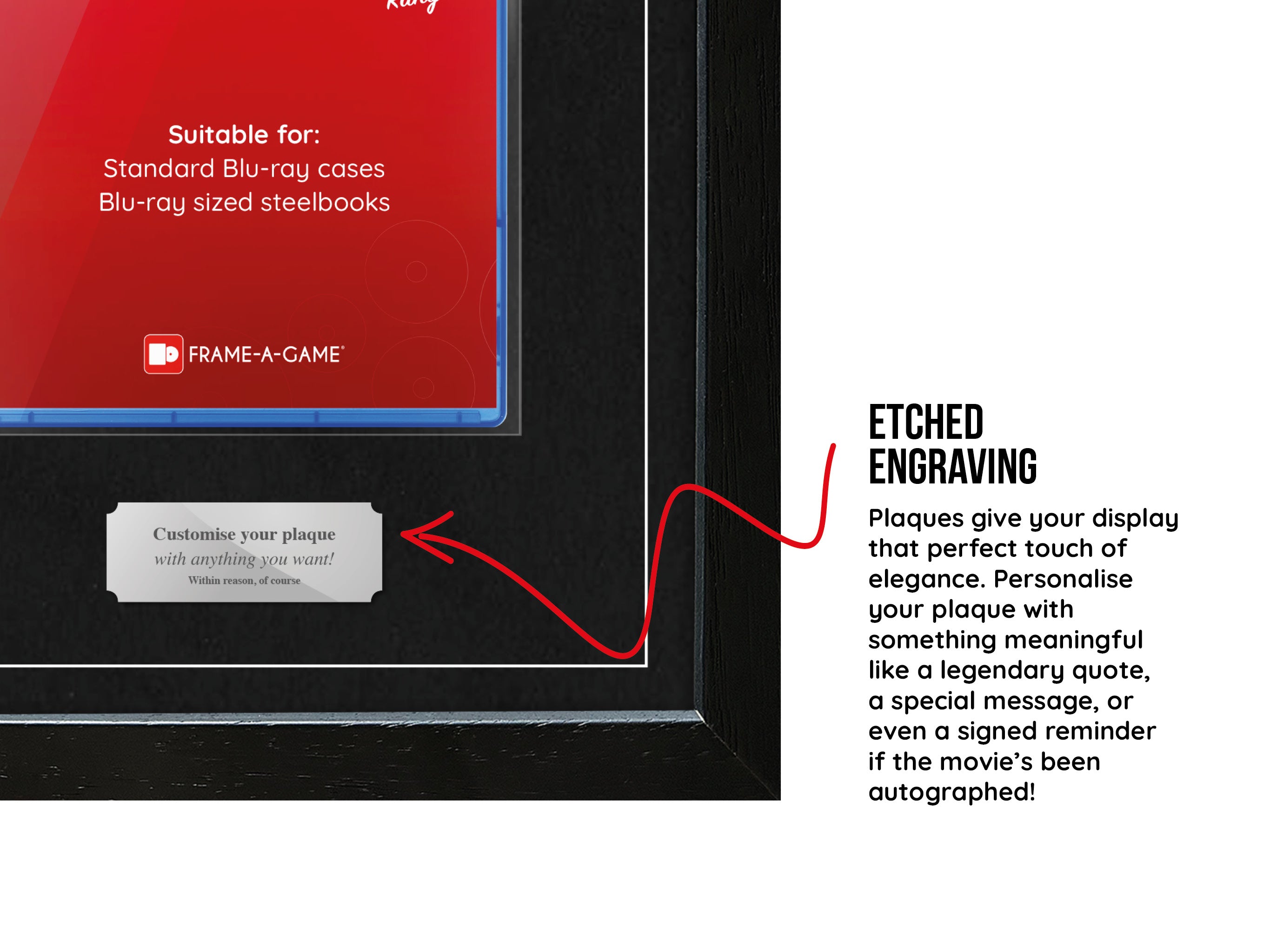 Use Your Own Movie (Blu-ray) Exhibition Range Frame - Frame-A-Game