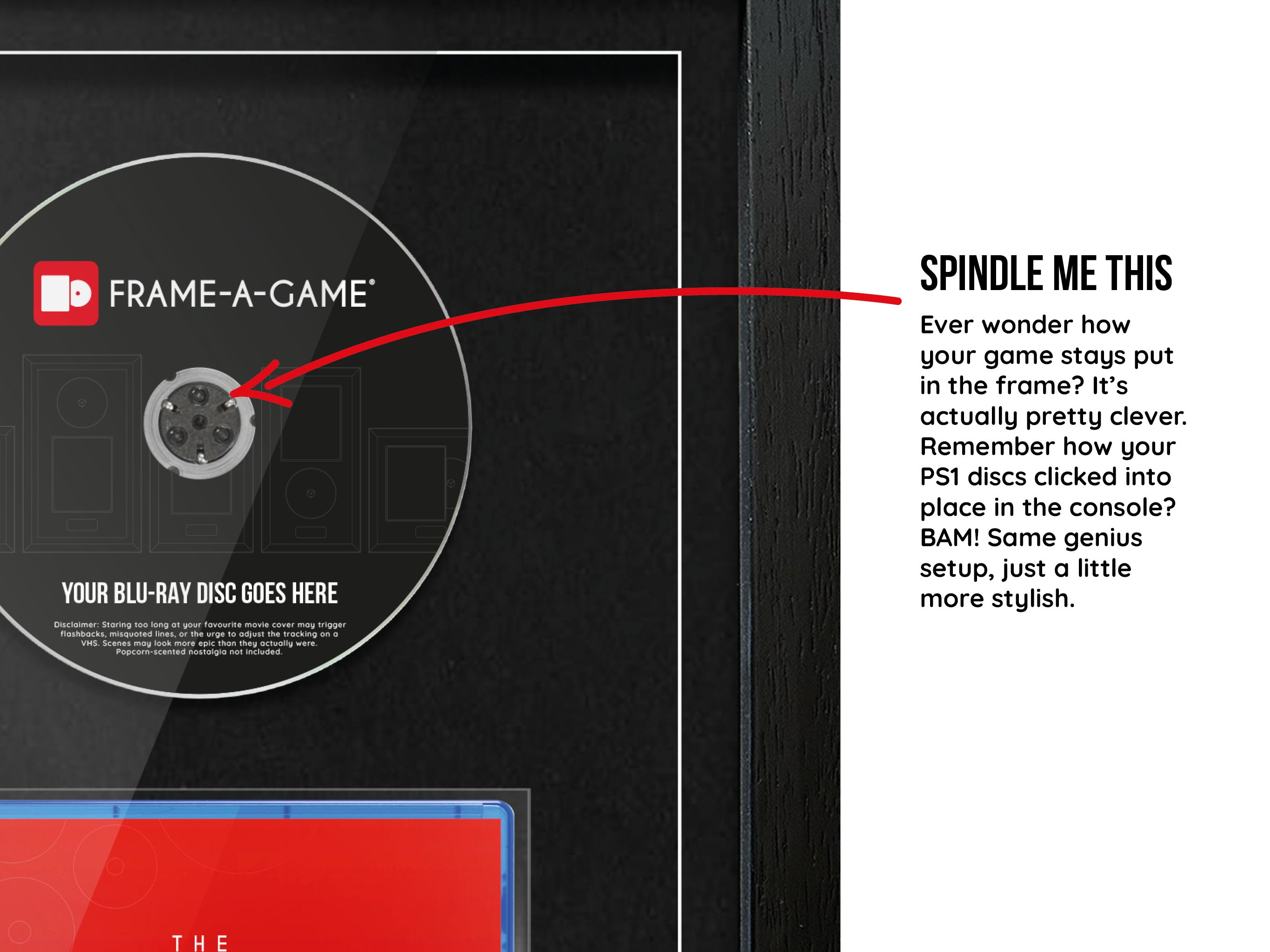 Use Your Own Movie (Blu-ray) Exhibition Range Frame - Frame-A-Game