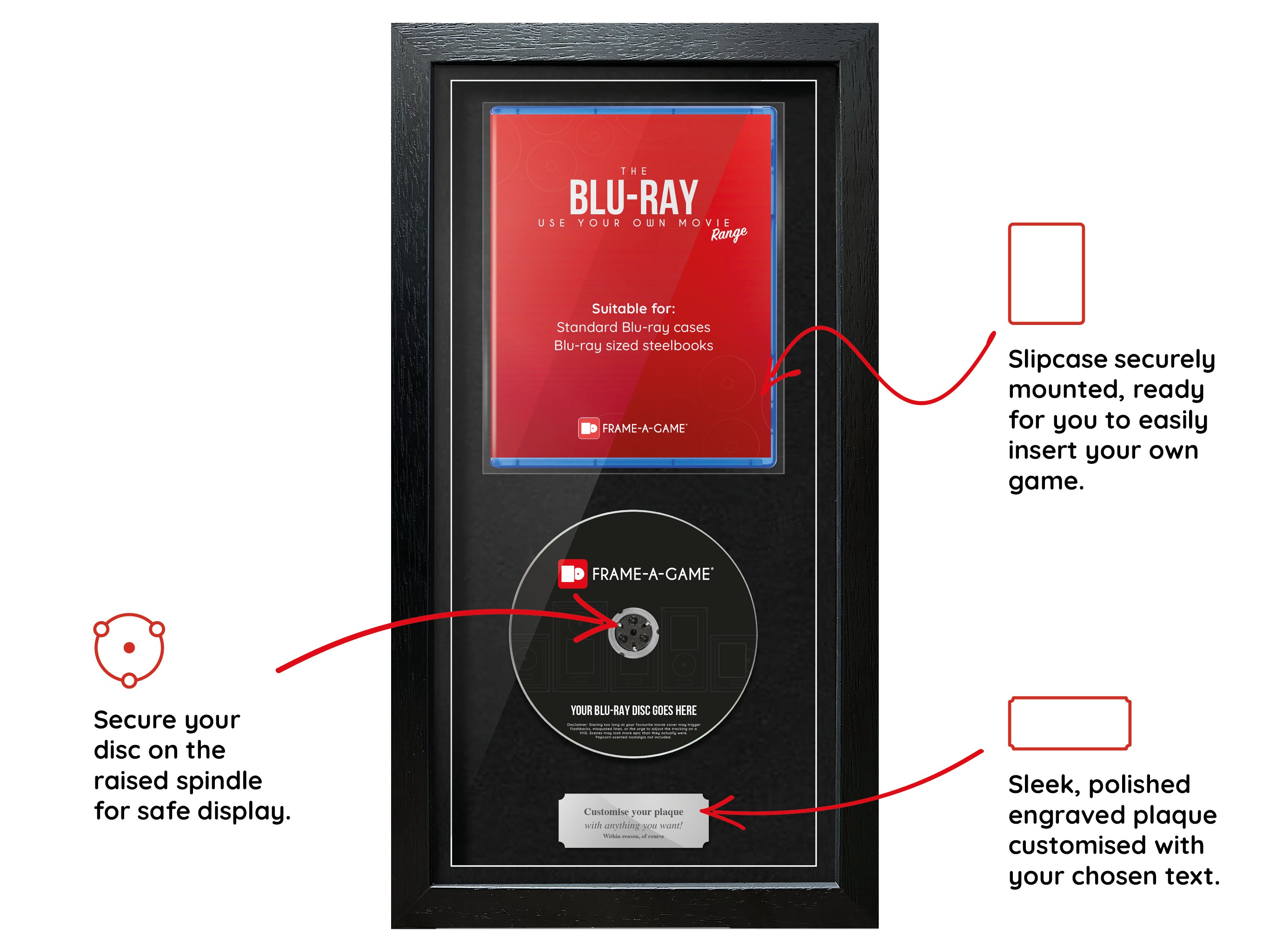 Use Your Own Movie (Blu-ray) Expo Pro Range Frame - Frame-A-Game