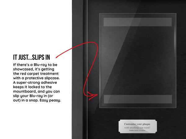 Use Your Own Movie (Blu-ray) Display Case Range Frame - Frame-A-Game