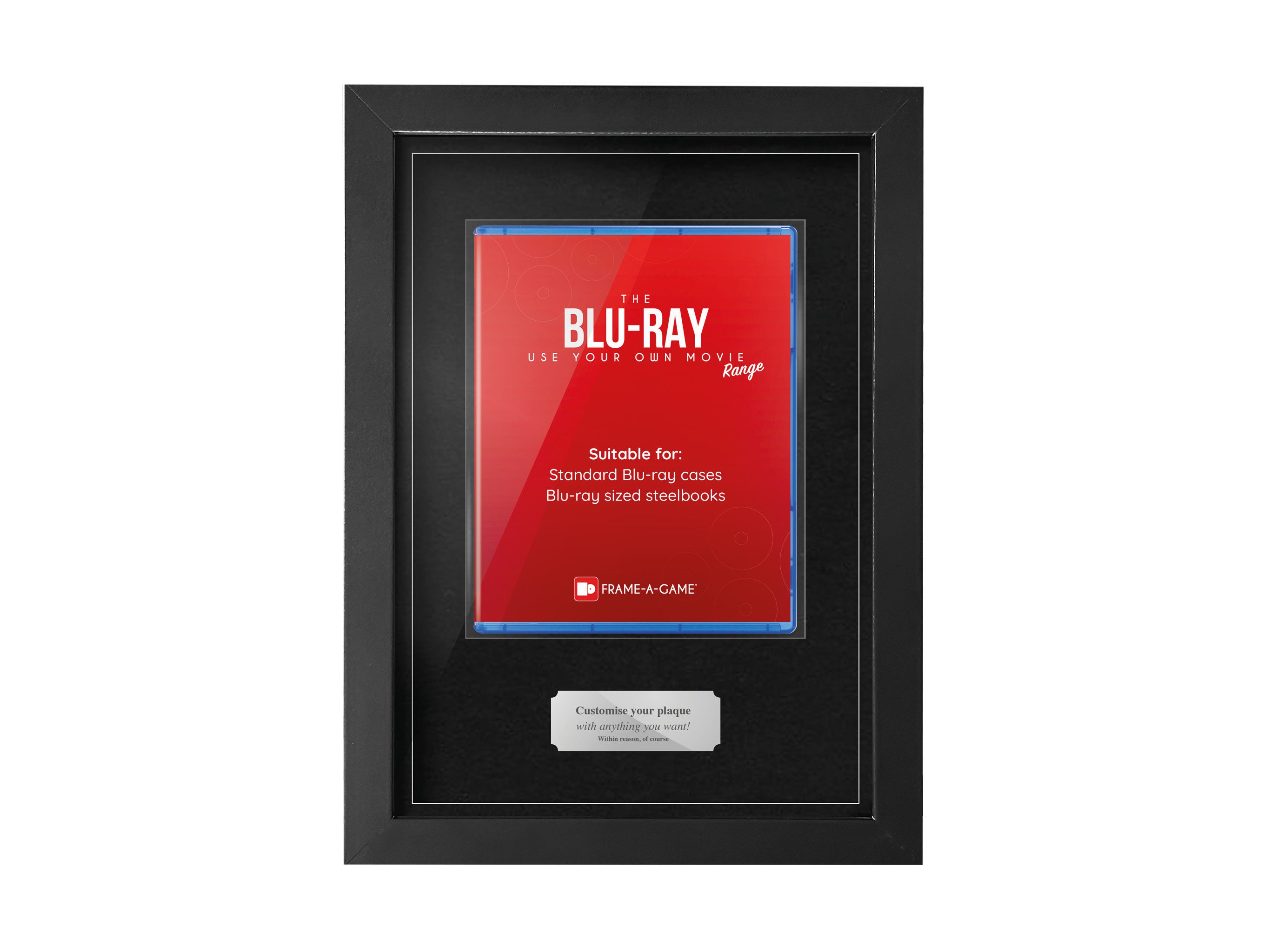 Use Your Own Movie (Blu-ray) Display Case Range Frame - Frame-A-Game