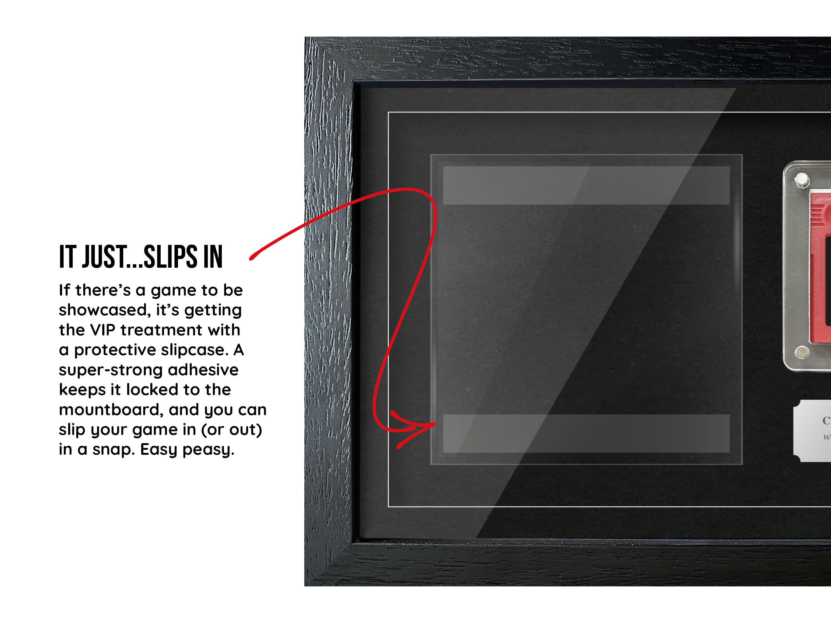Use Your Own Game (Game Boy) Exhibition Range Frame - Frame-A-Game