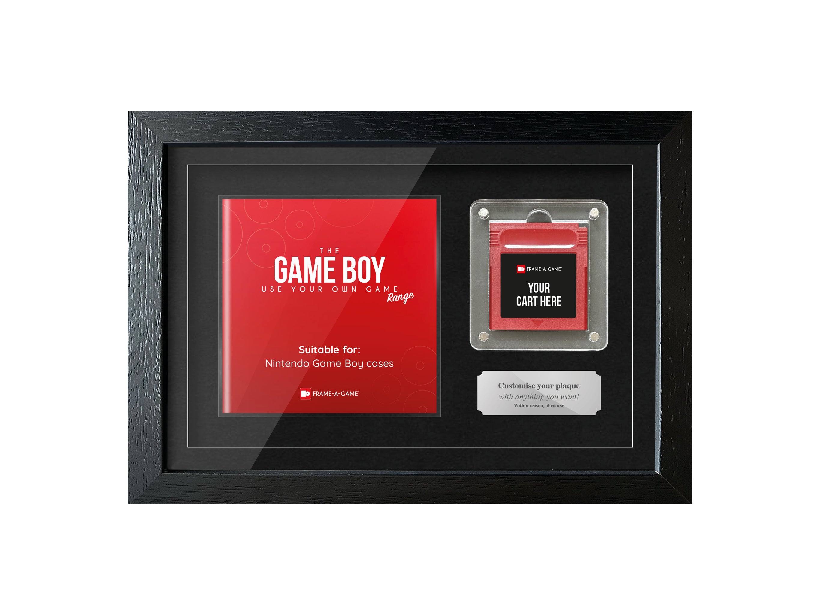 Use Your Own Game (Game Boy) Exhibition Range Frame - Frame-A-Game