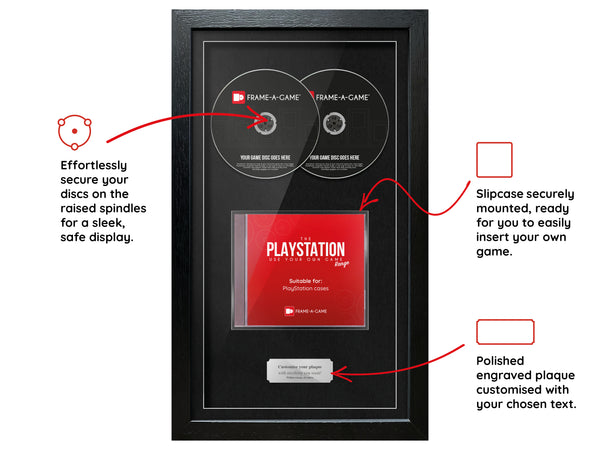 Use Your Own Game (PS1) Exhibition Range Frame - Frame-A-Game