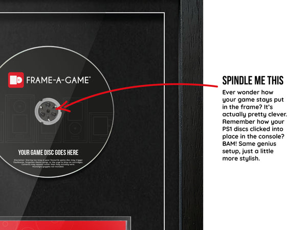 Use Your Own Game (PS1) Exhibition Range Frame - Frame-A-Game