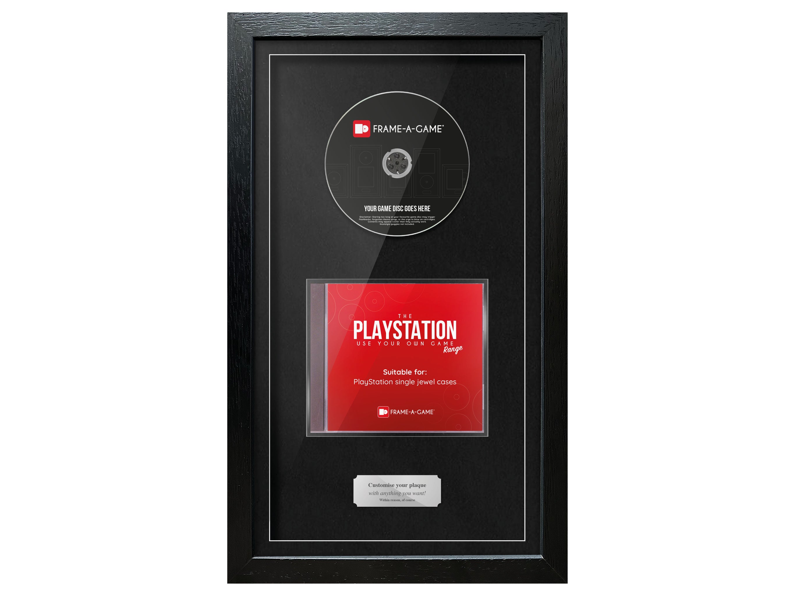 Use Your Own Game (PS1) Exhibition Range Frame - Frame-A-Game