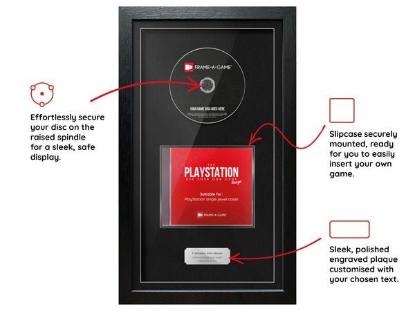 Use Your Own Game (PS1) Exhibition Range Frame - Frame-A-Game