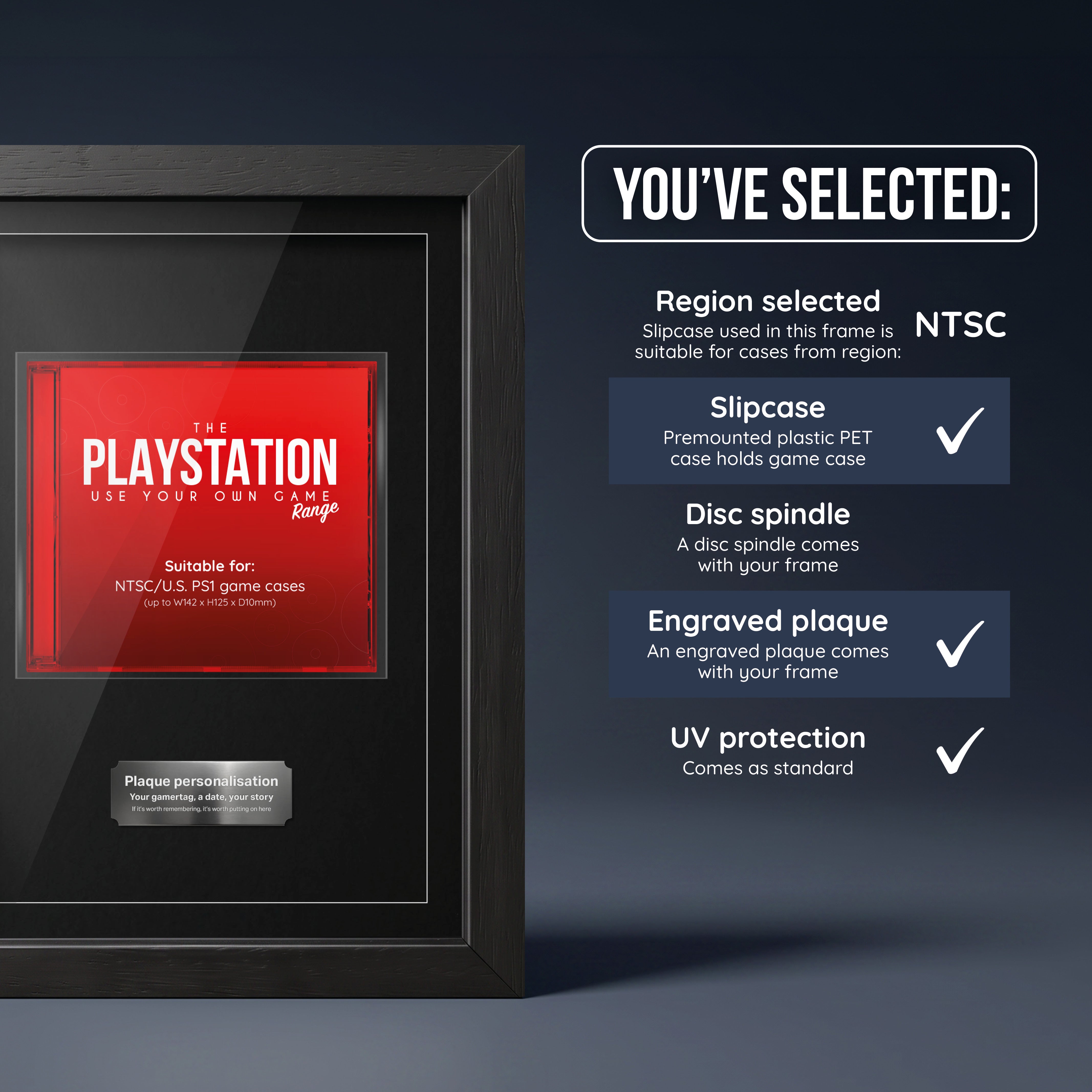 Utilisez votre propre jeu (PS5) Cadre de tir d'exposition