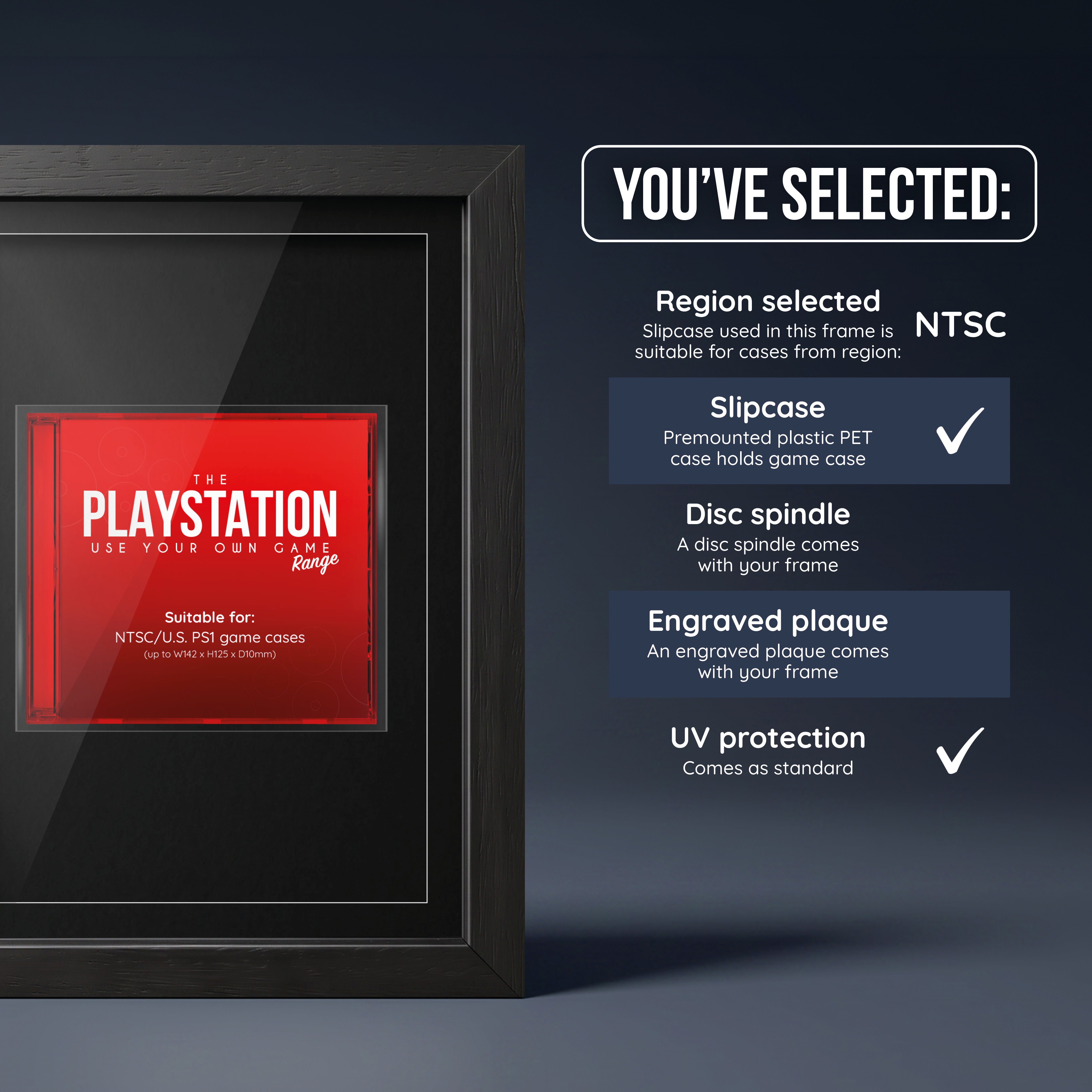 Utilisez votre propre jeu (PS5) Cadre de tir d'exposition