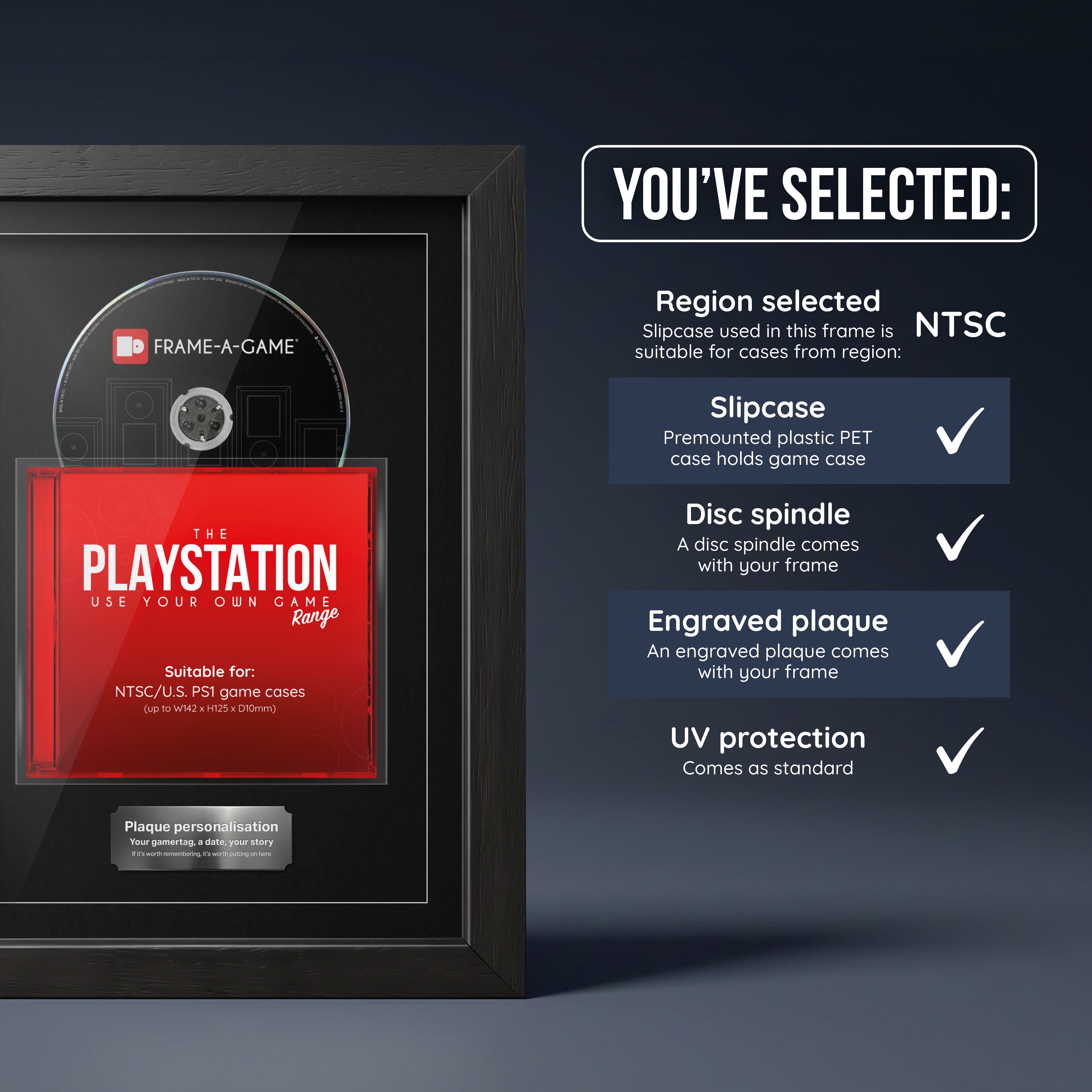 Utilisez votre propre jeu (PS5) Cadre de tir d'exposition