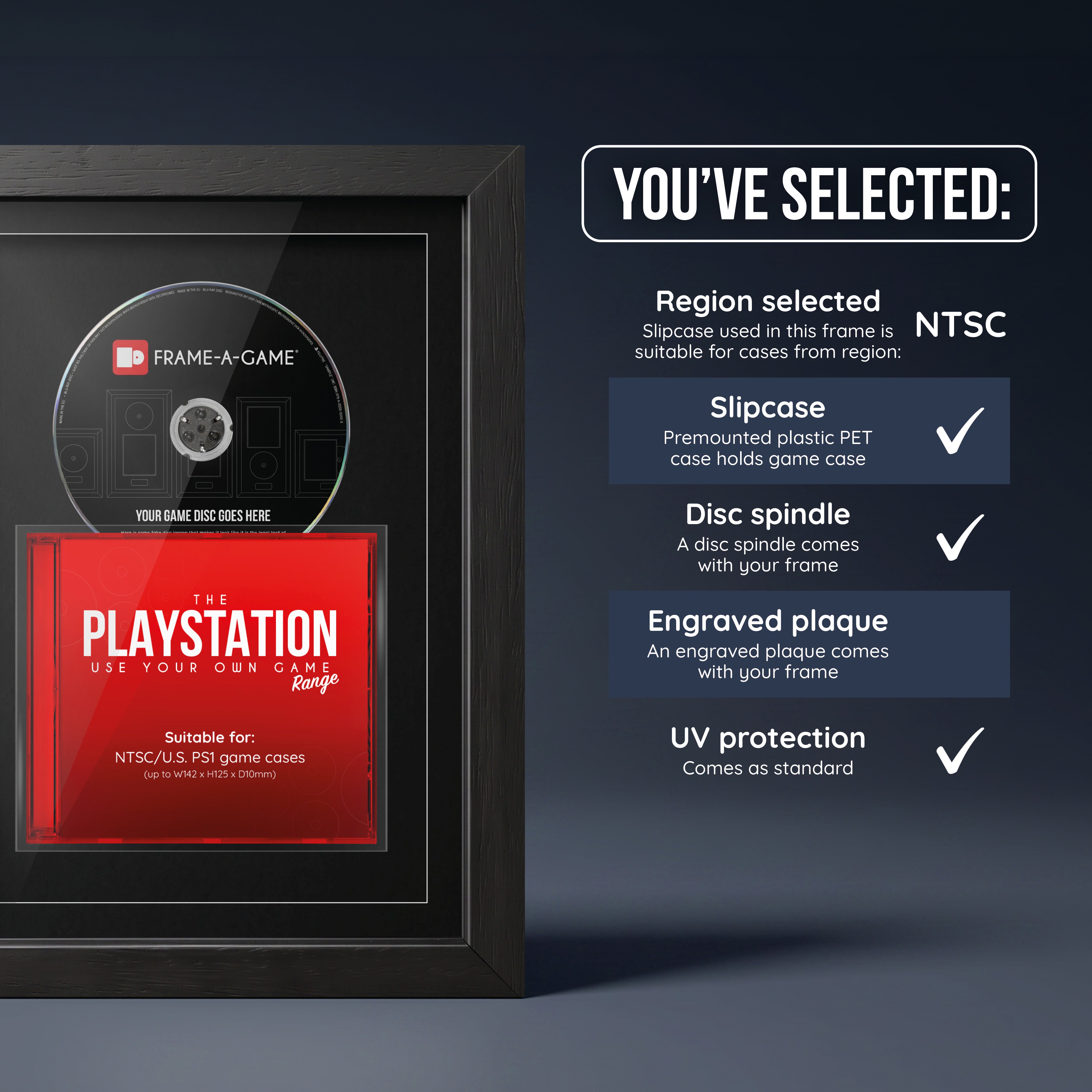 Utilisez votre propre jeu (PS5) Cadre de tir d'exposition