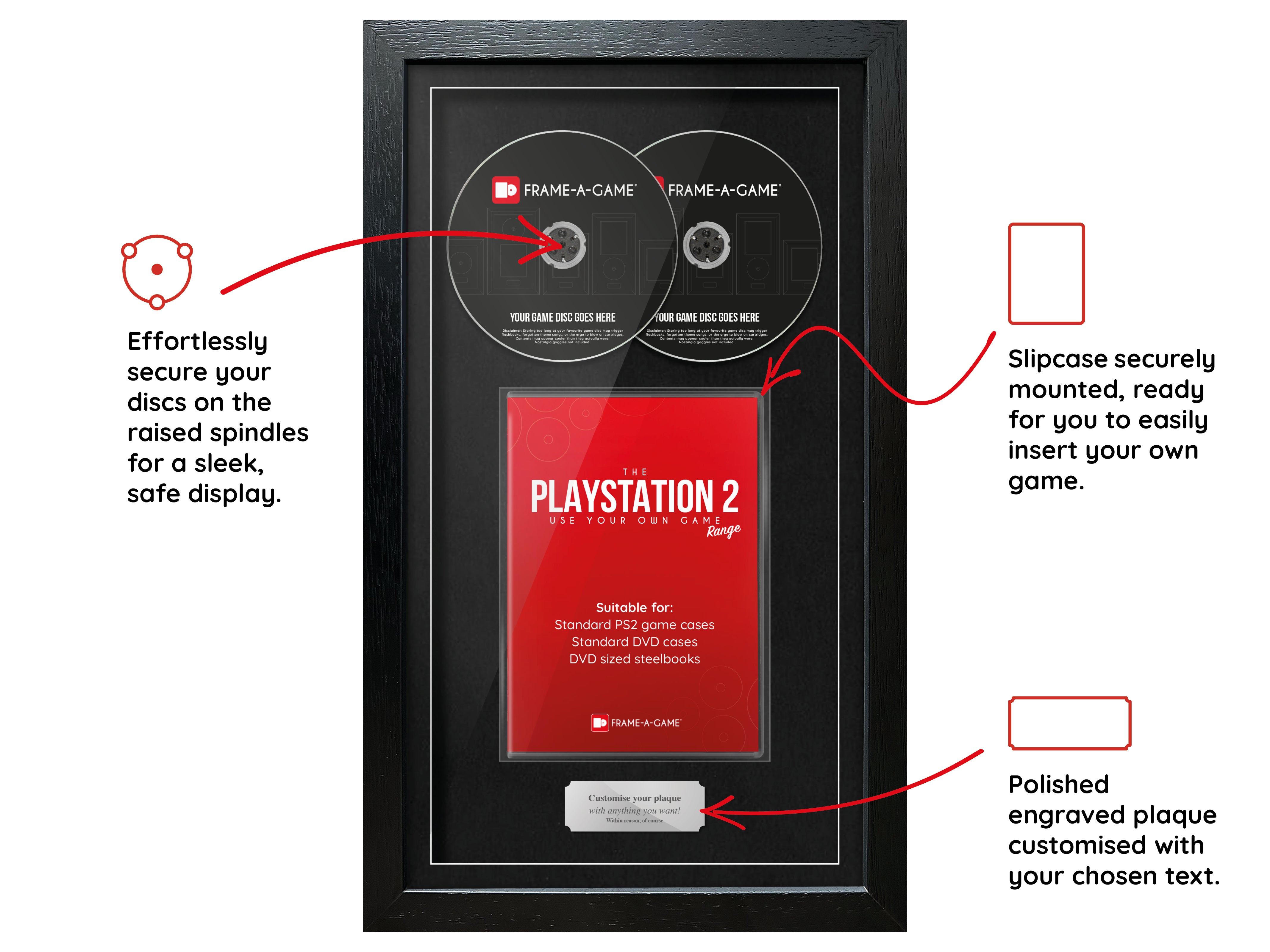 Use Your Own Game (PS2) Exhibition Range Frame - Frame-A-Game