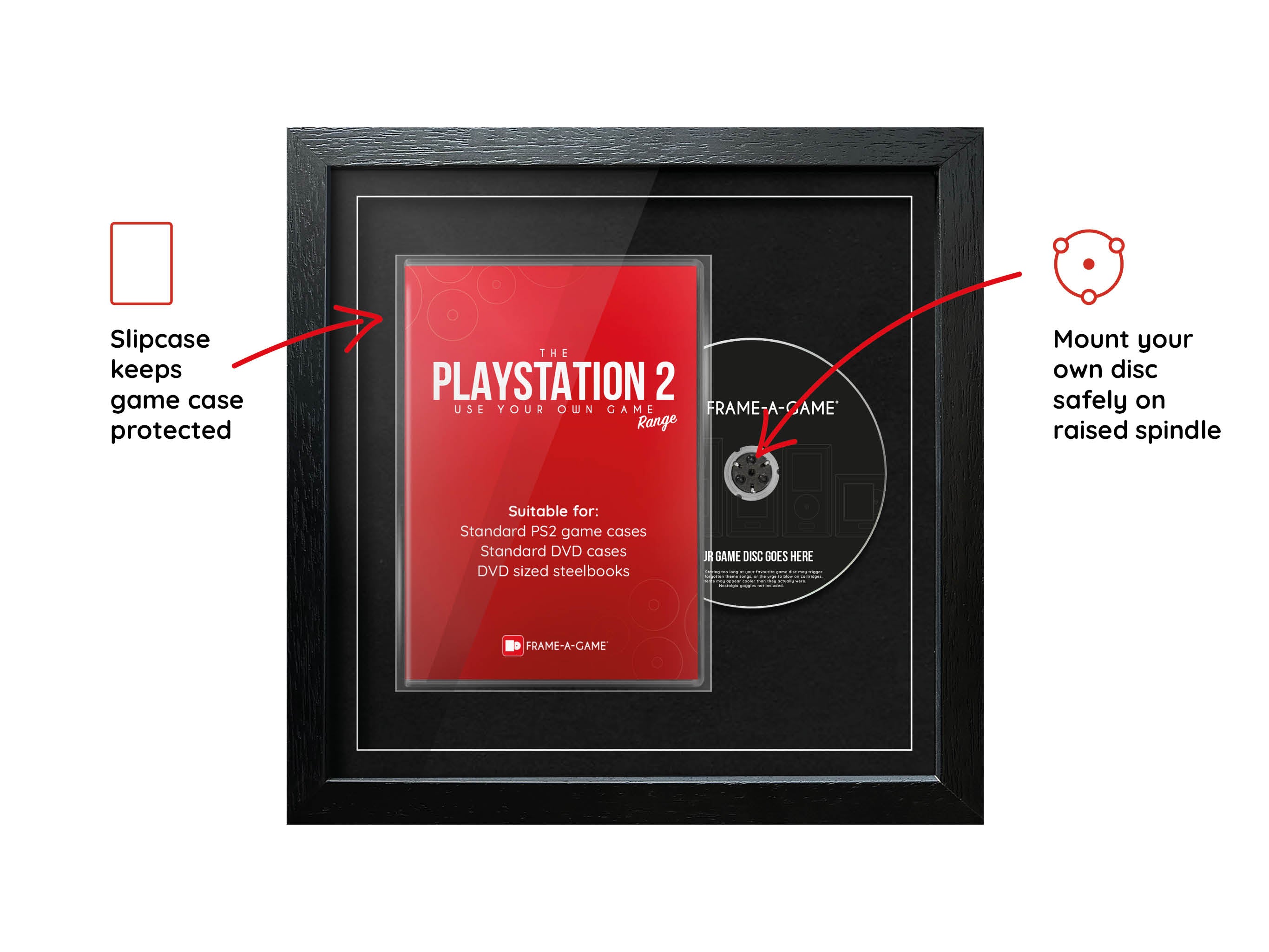 Use Your Own Game (PS2) Combined Range Frame - Frame-A-Game