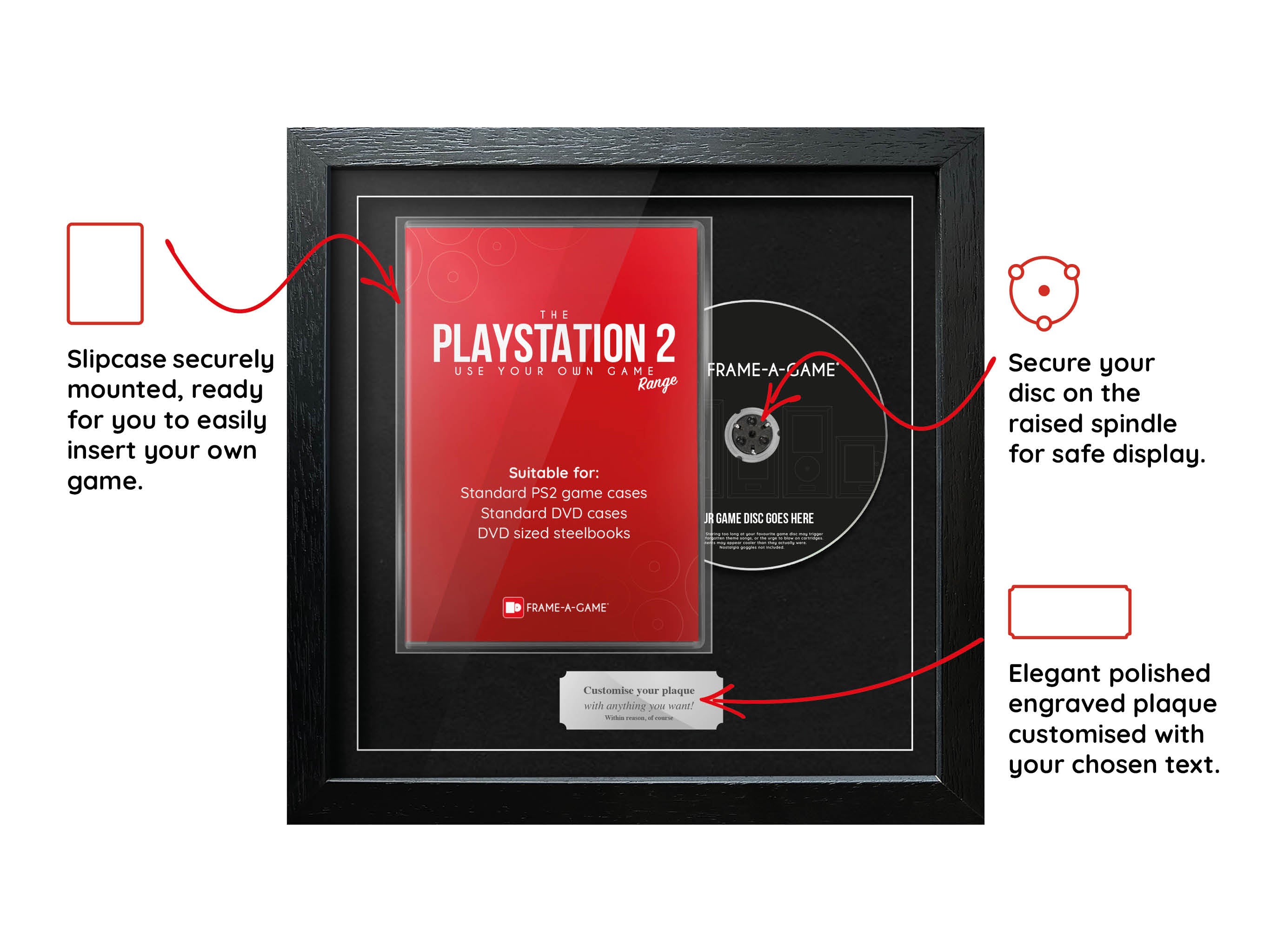 Use Your Own Game (PS2) Combined Range Frame - Frame-A-Game
