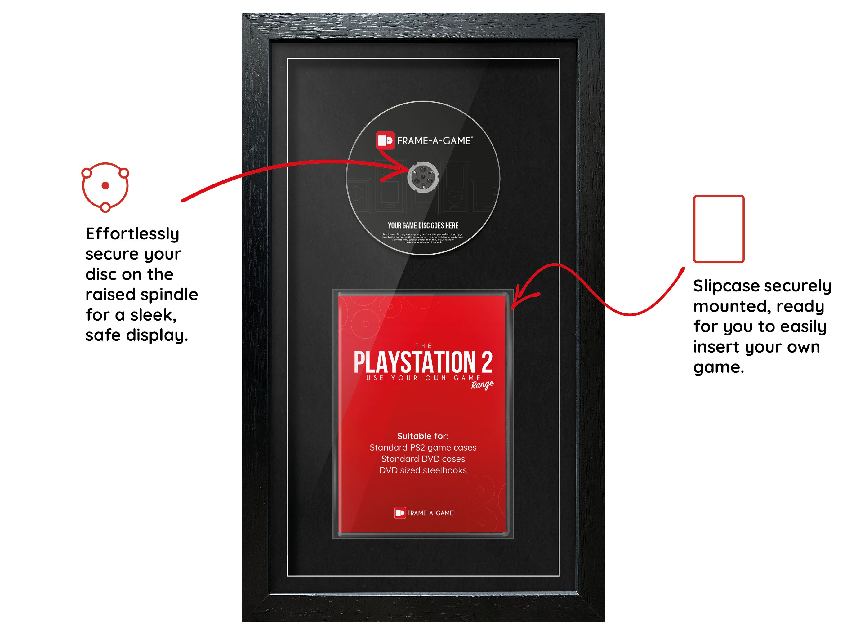 Use Your Own Game (PS2) Exhibition Range Frame - Frame-A-Game