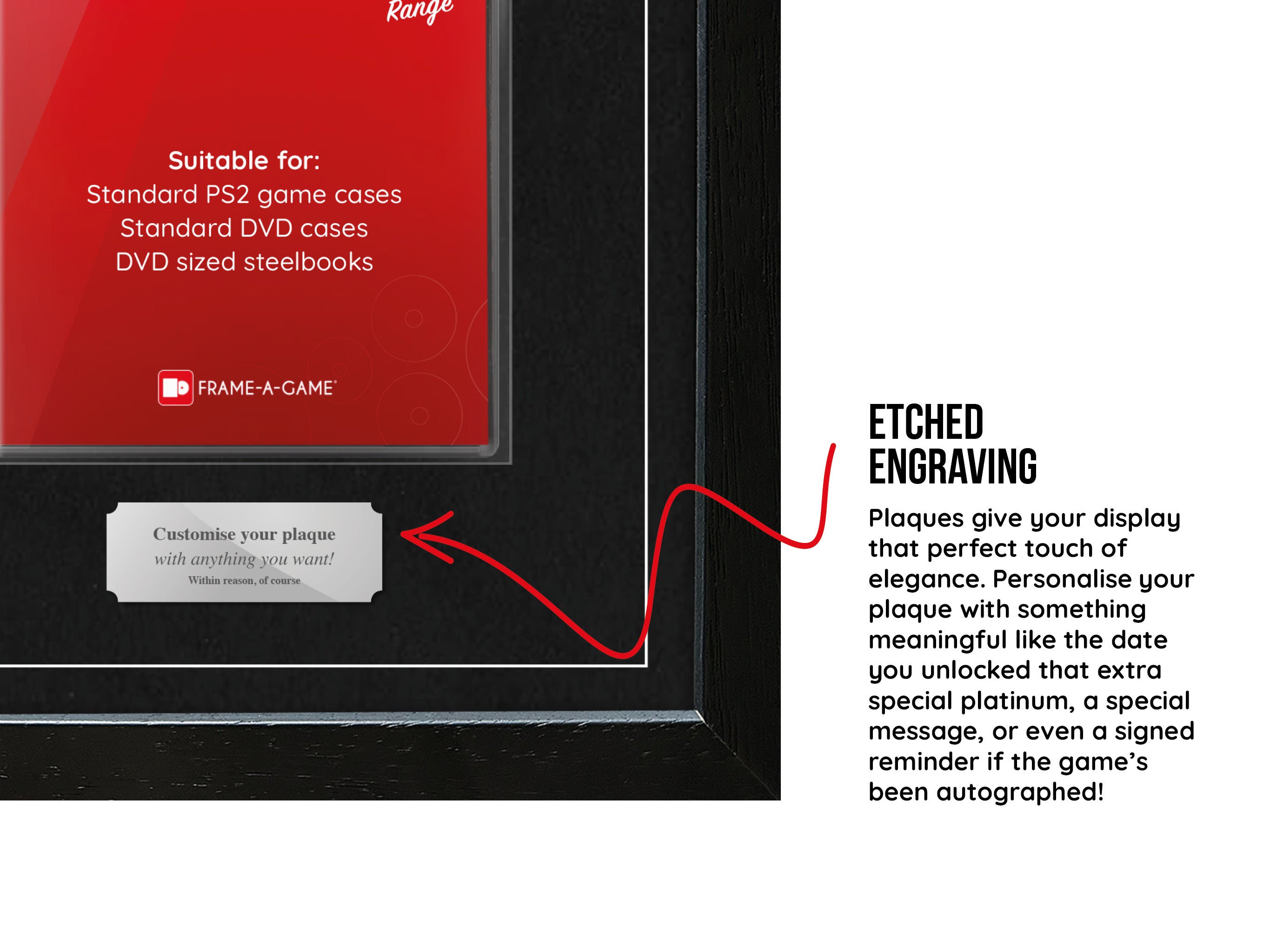 Use Your Own Game (PS2) Exhibition Range Frame - Frame-A-Game