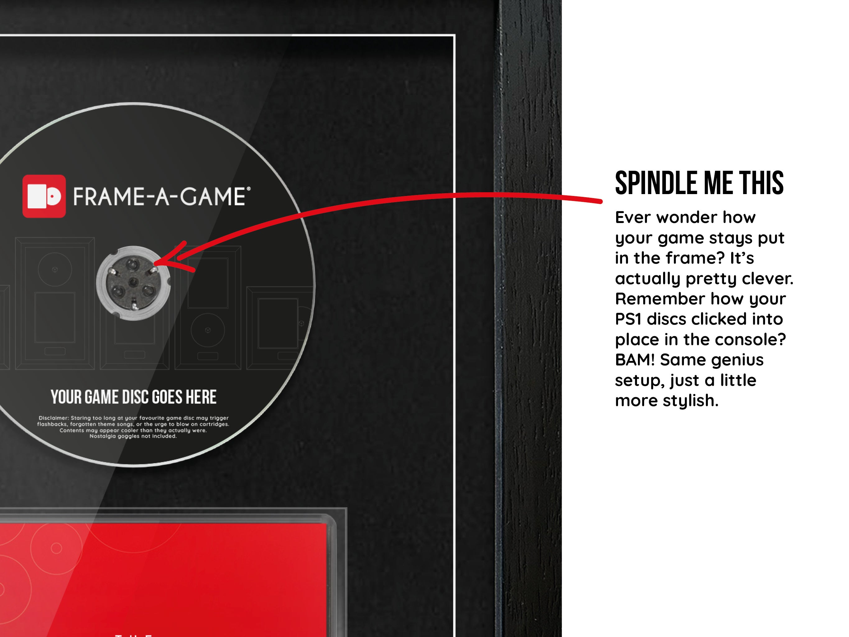 Use Your Own Game (PS2) Exhibition Range Frame - Frame-A-Game