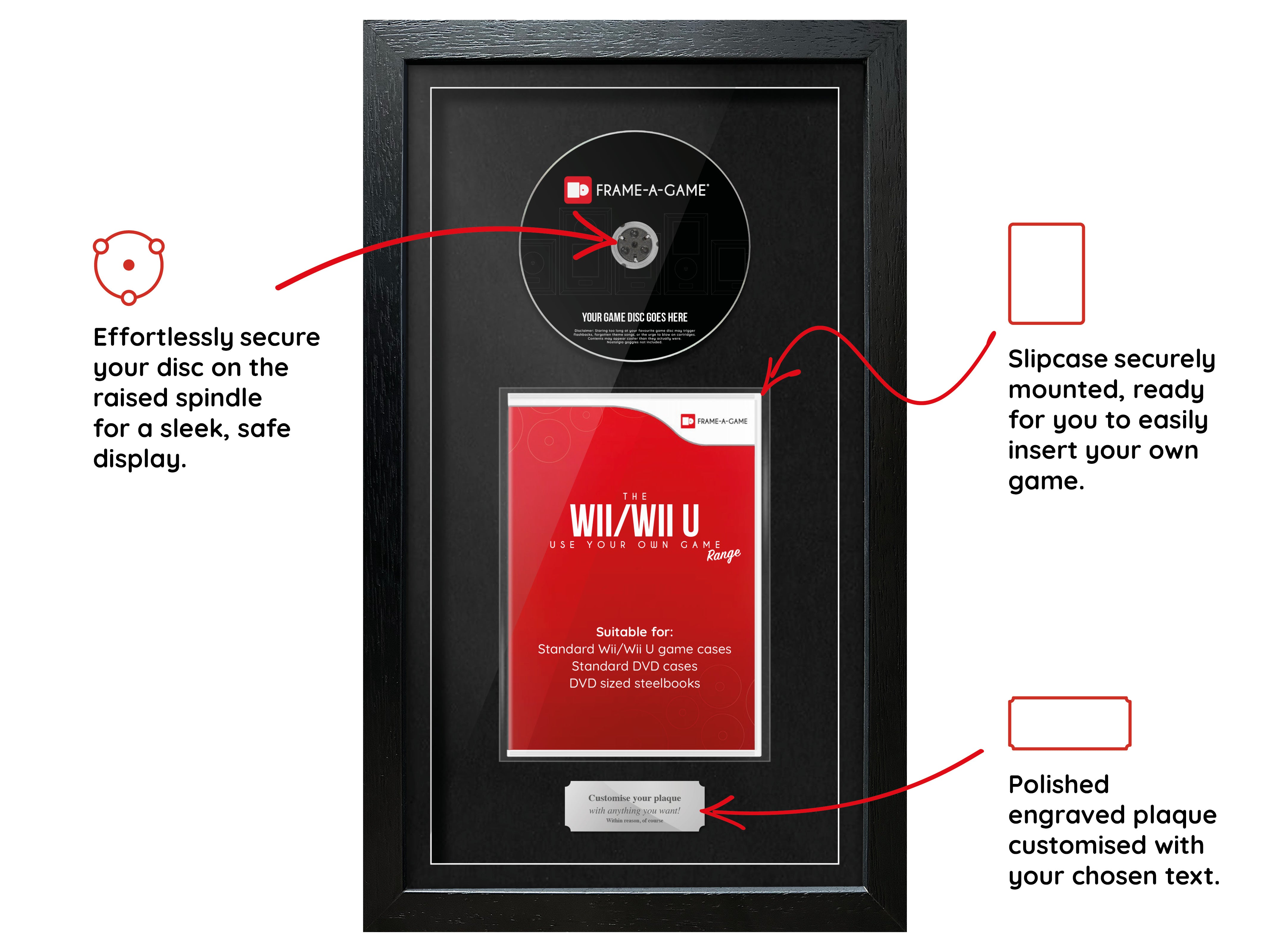 Cadre de tir d'exposition Use Your Own Game (GameCube)