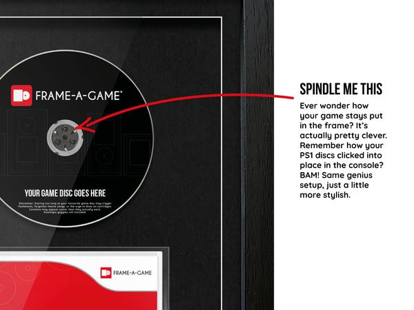 Cadre de tir d'exposition Use Your Own Game (GameCube)