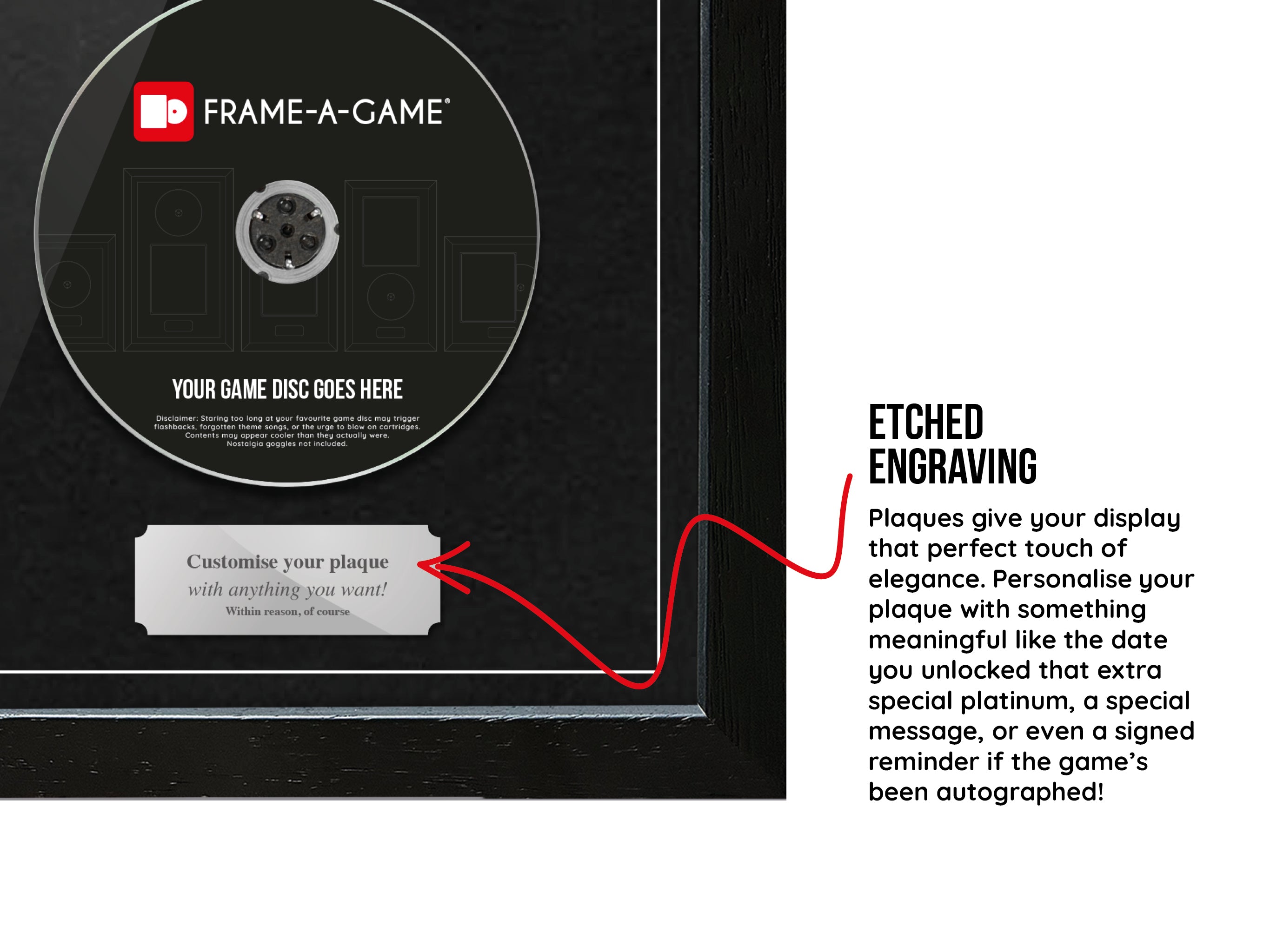 Use Your Own Game (PS2) Expo Pro Range Frame - Frame-A-Game