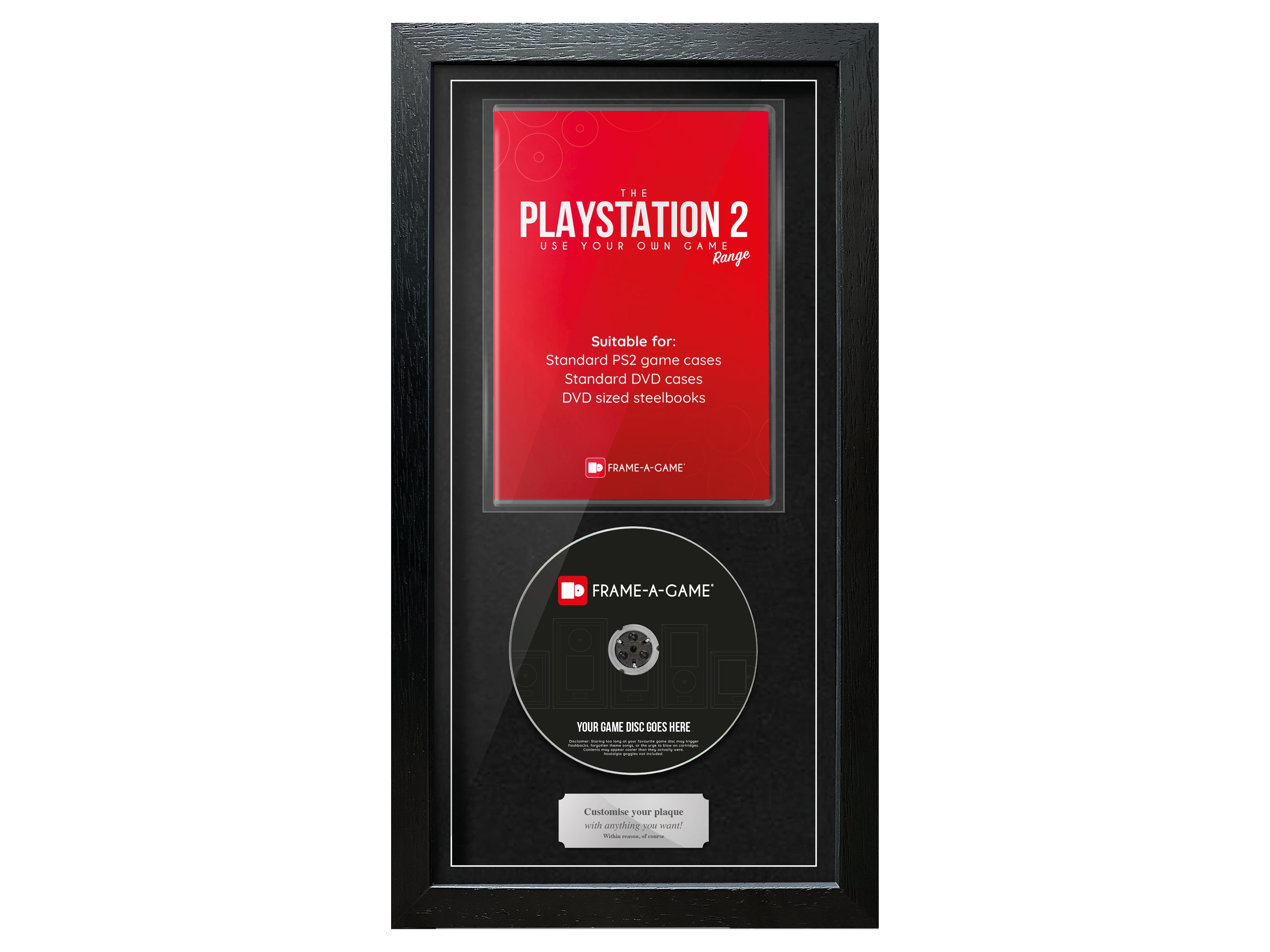 Use Your Own Game (PS2) Expo Pro Range Frame - Frame-A-Game
