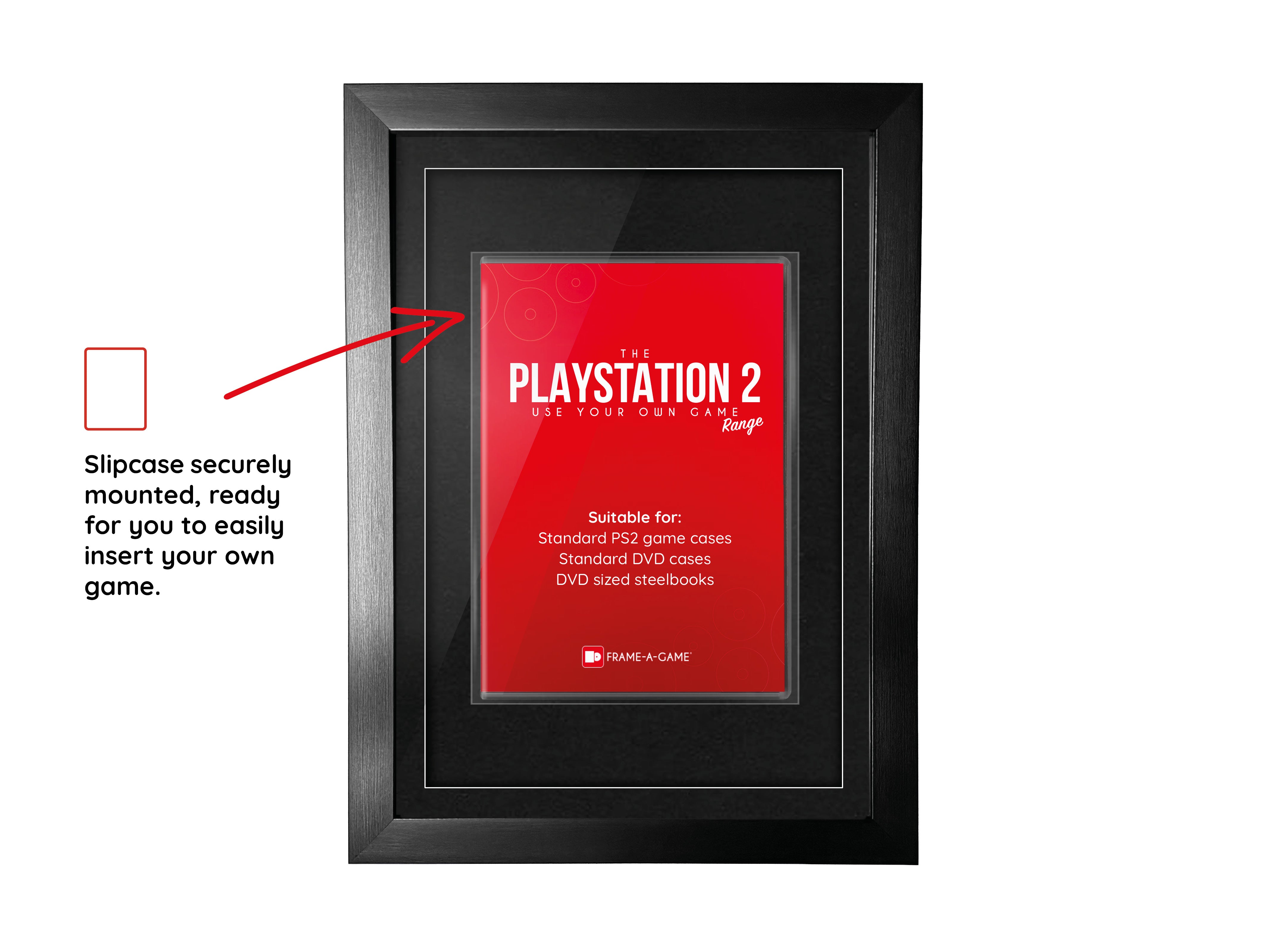 Cadre de présentation pour votre propre jeu (PS2)