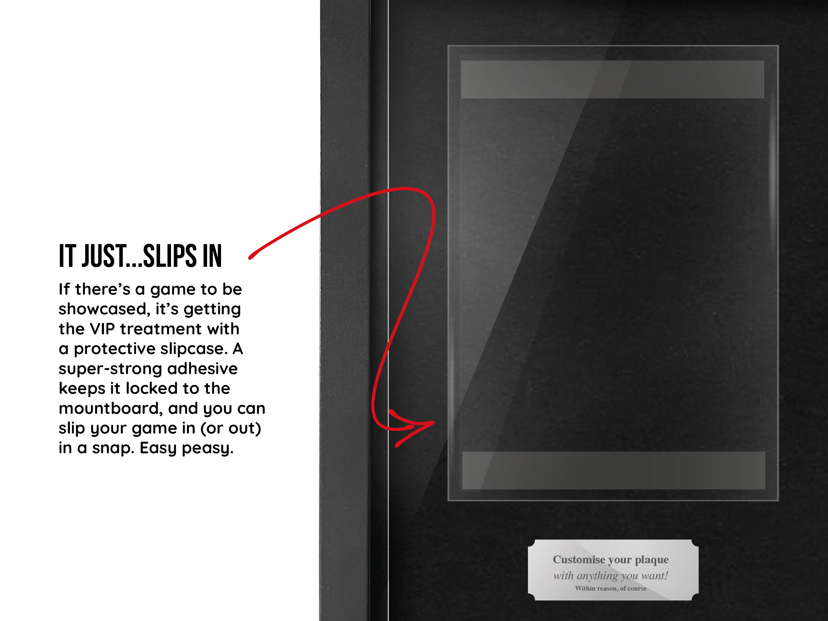 Use Your Own Game (PS2) Display Case Range Frame - Frame-A-Game