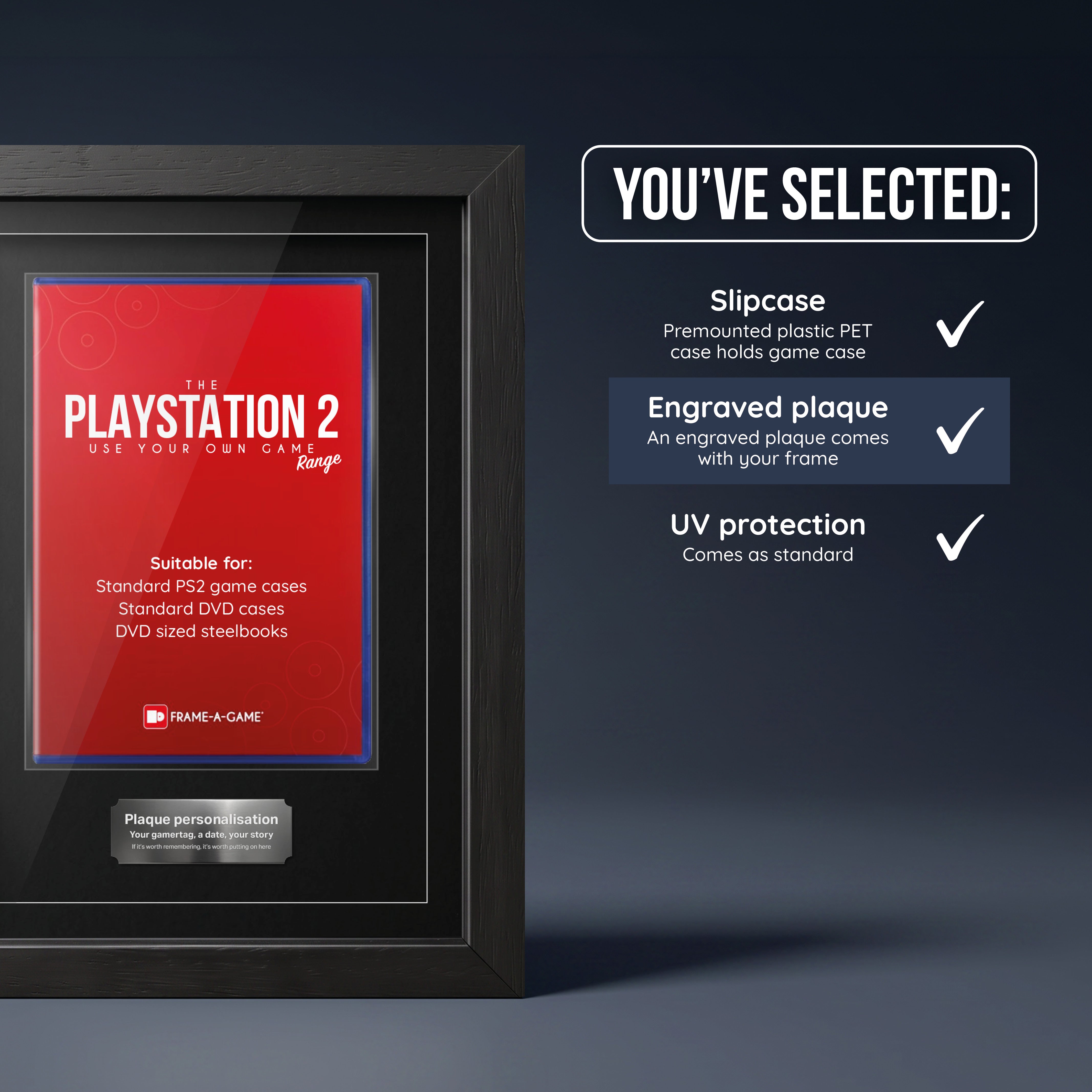 Utilisez votre propre jeu (PS5) Cadre de tir d'exposition