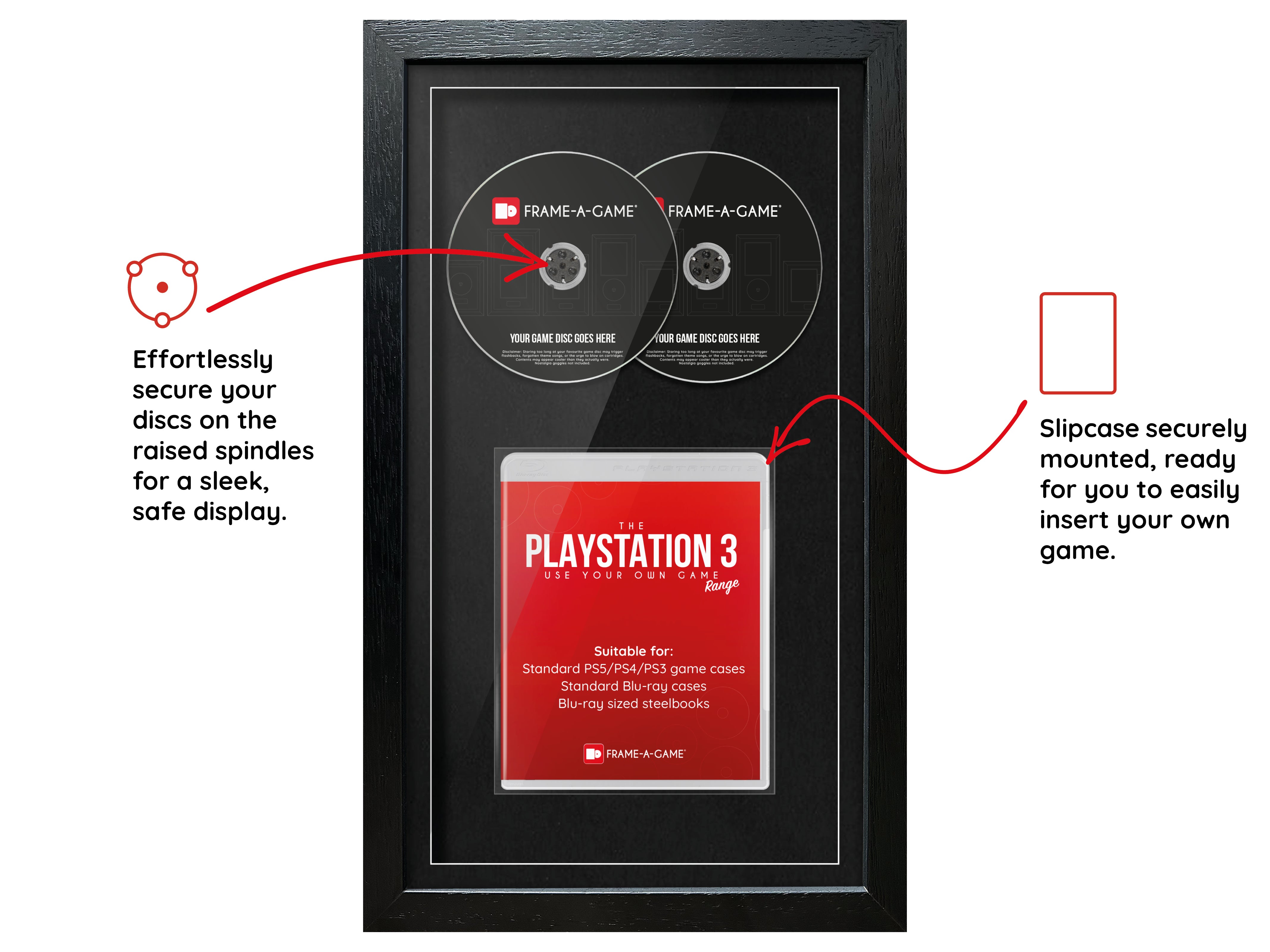Use Your Own Game (PS3) Exhibition Range Frame - Frame-A-Game