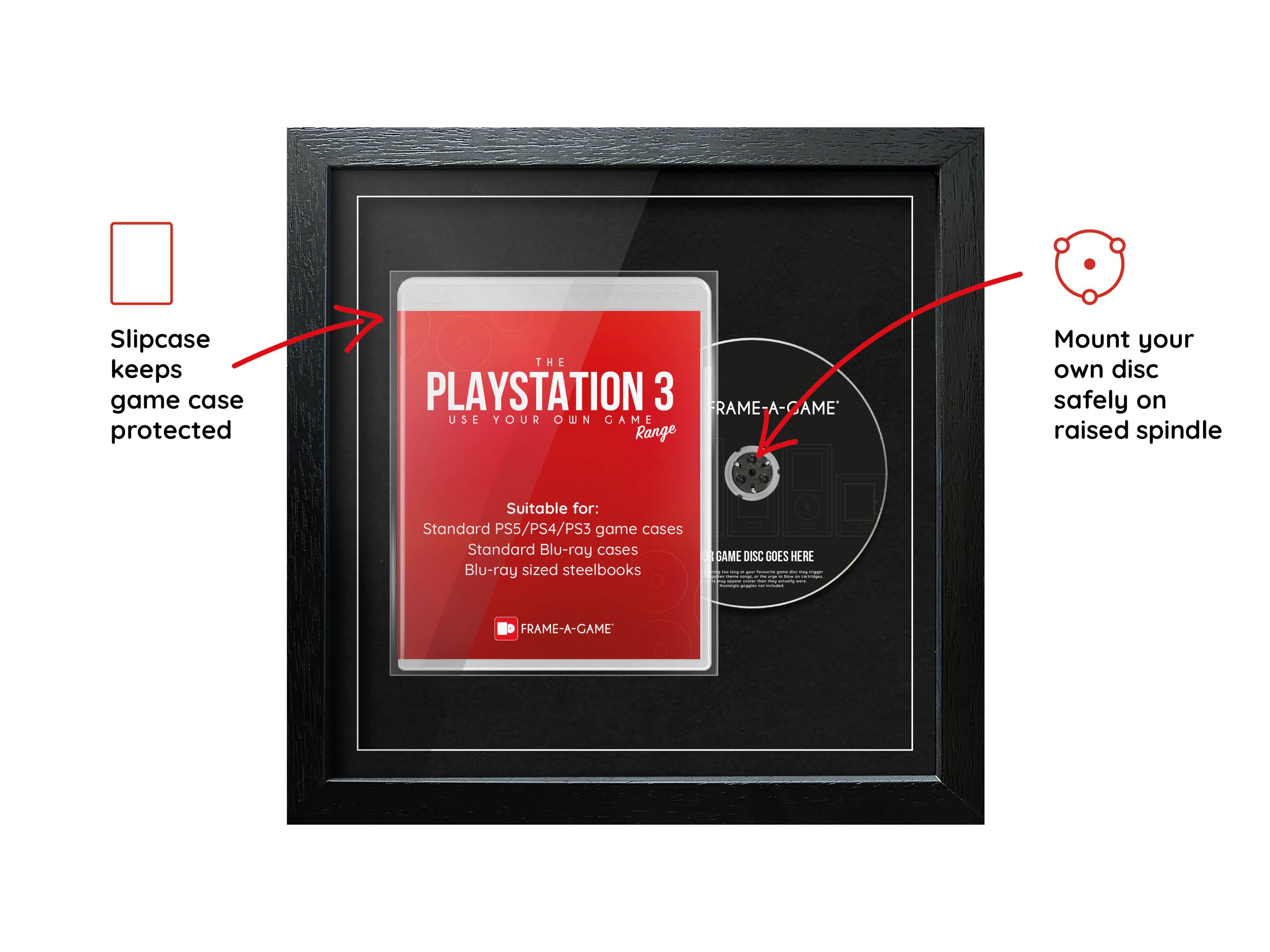 Use Your Own Game (PS3) Combined Range Frame - Frame-A-Game