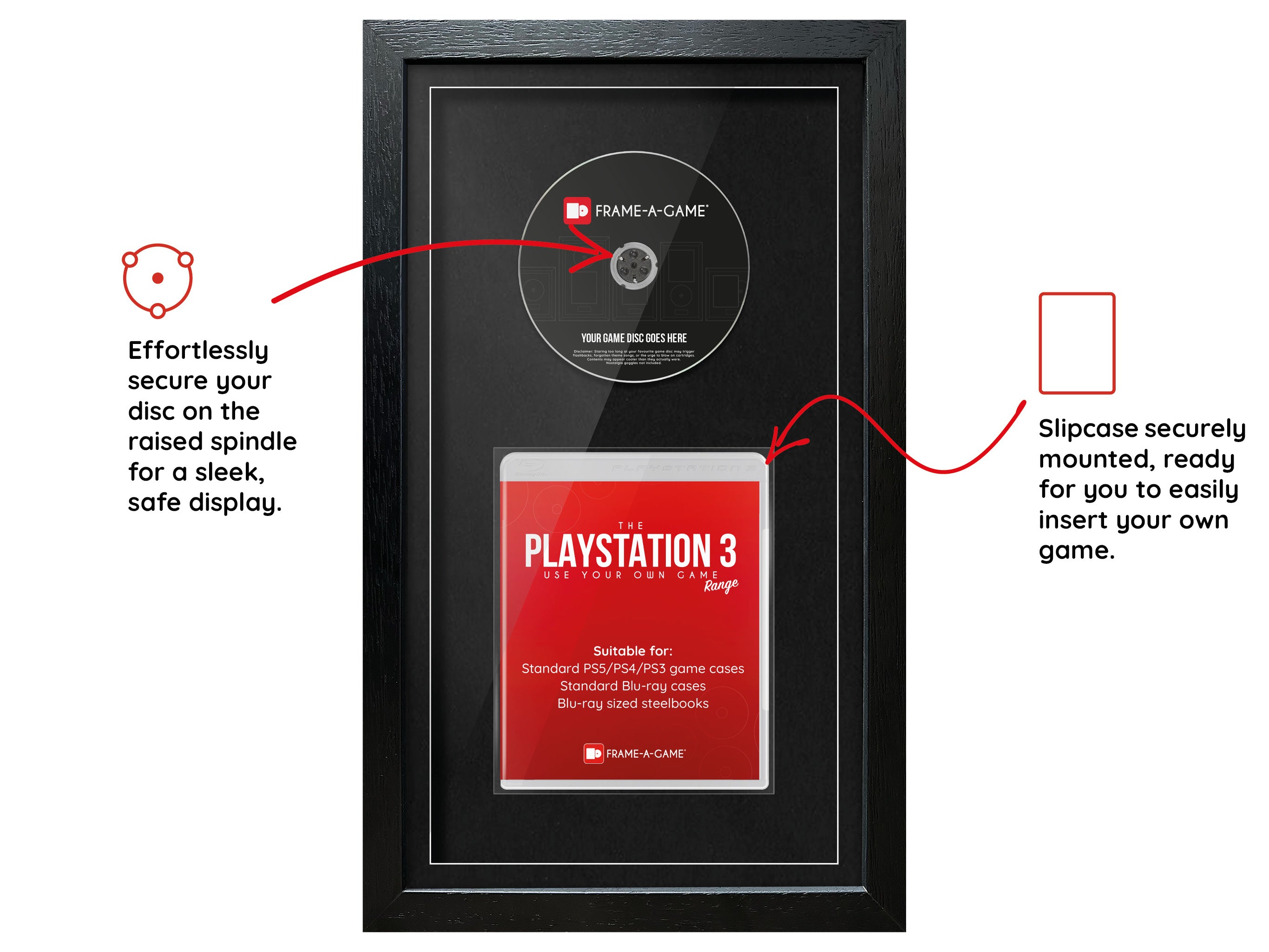 Use Your Own Game (PS3) Exhibition Range Frame - Frame-A-Game