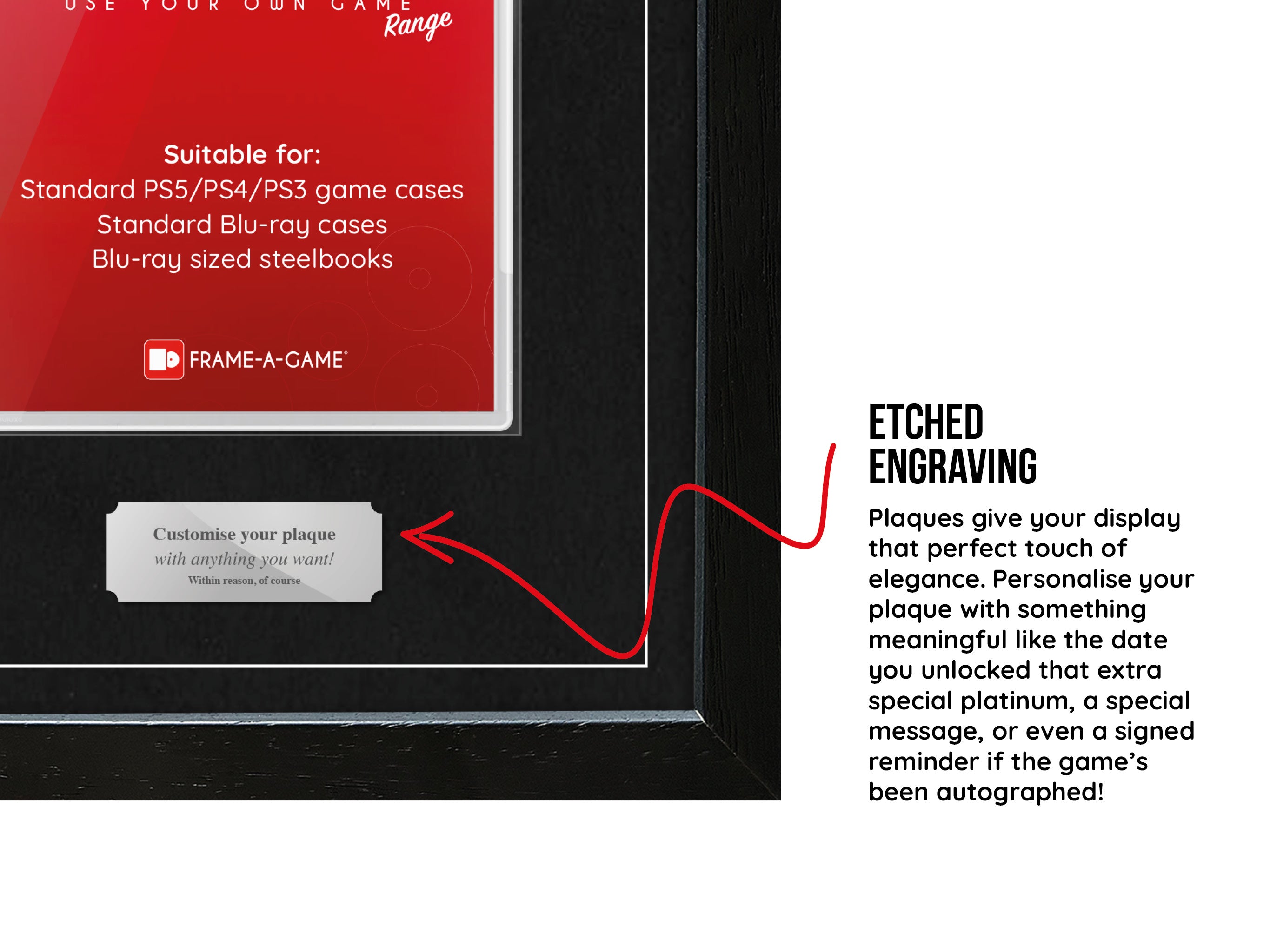 Use Your Own Game (PS3) Exhibition Range Frame - Frame-A-Game