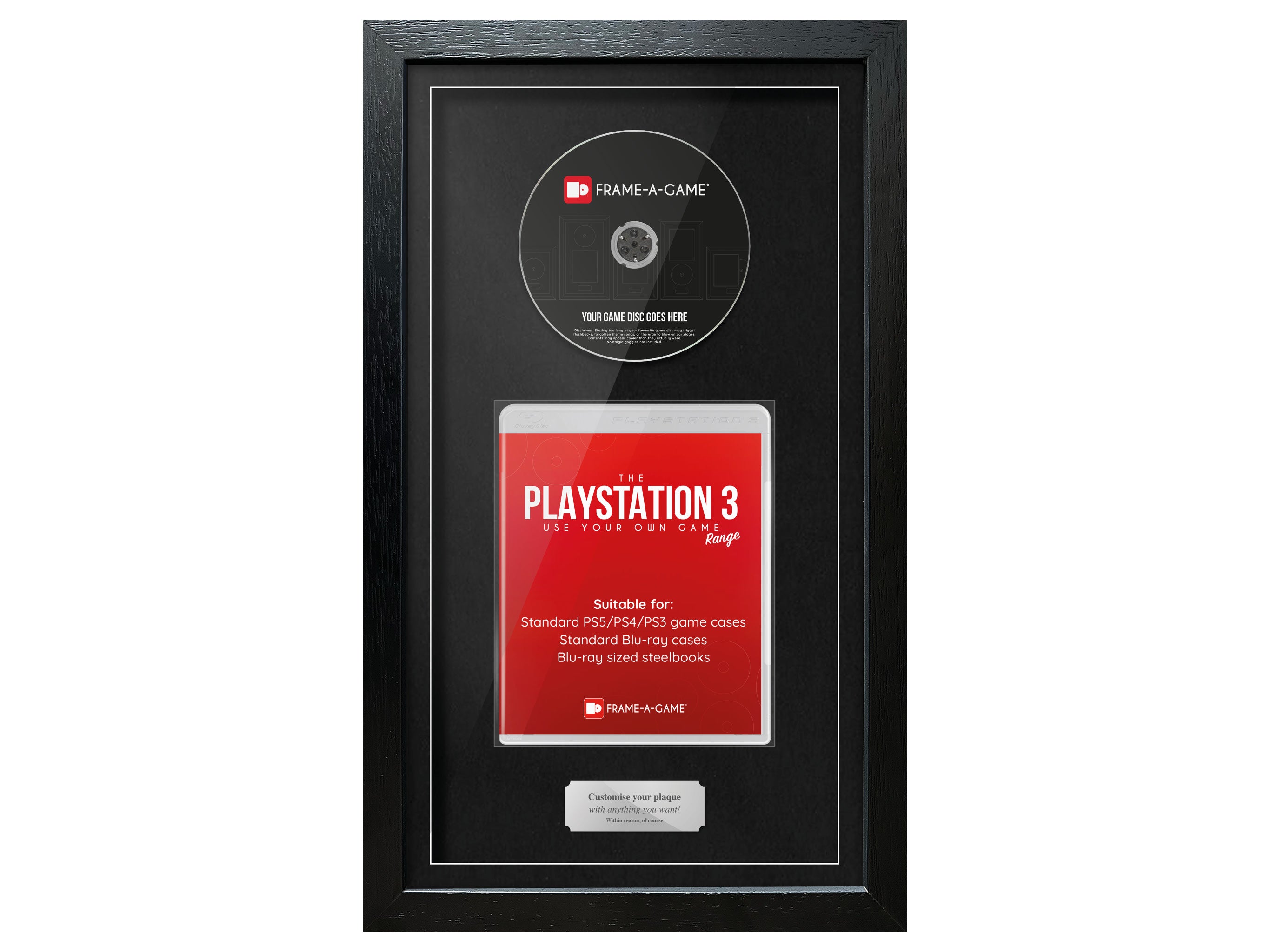 Use Your Own Game (PS3) Exhibition Range Frame - Frame-A-Game