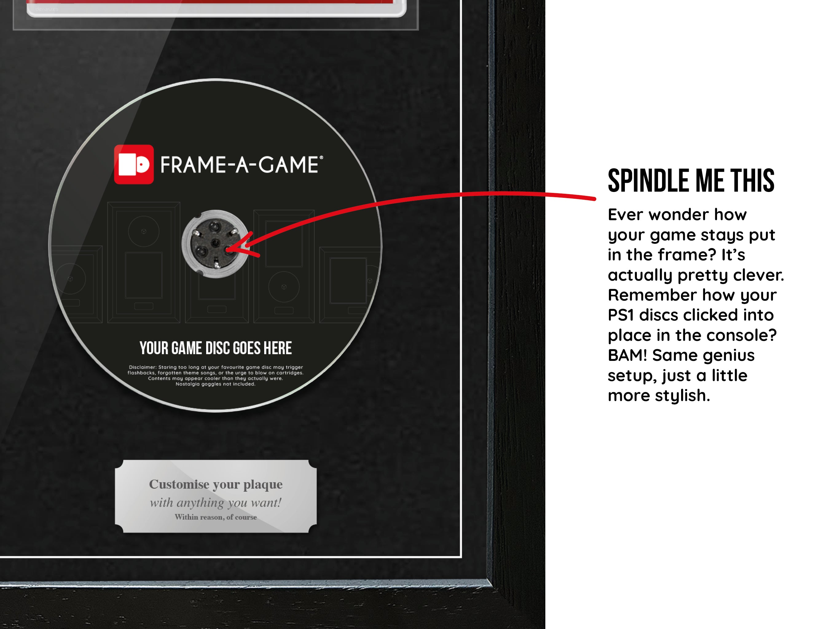 Use Your Own Game (PS3) Expo Pro Range Frame - Frame-A-Game